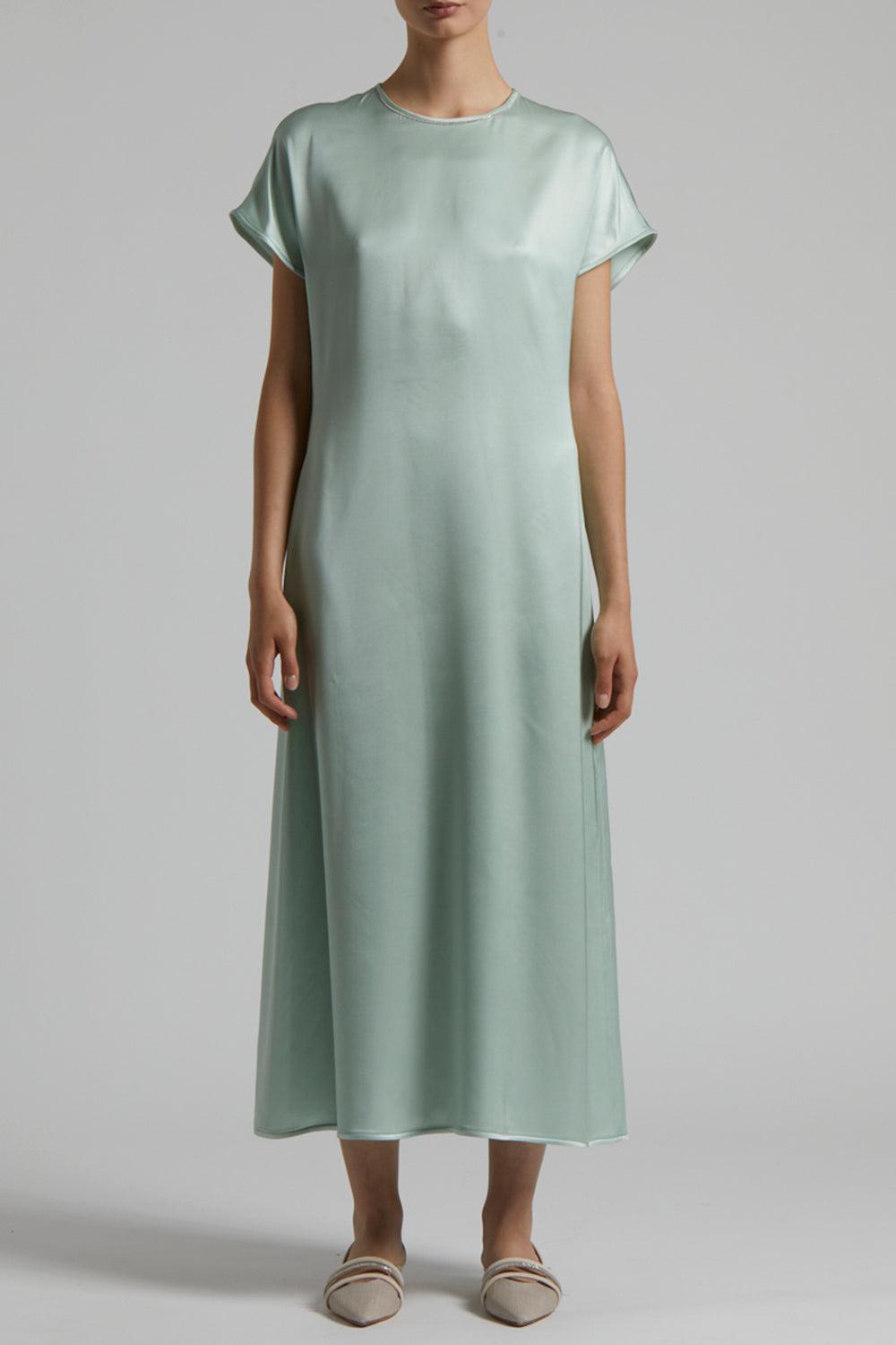 Cap Sleeve Long Dress-SPRNGWTG-38-CLOTHINGDRESSCASUAL-PESERICO