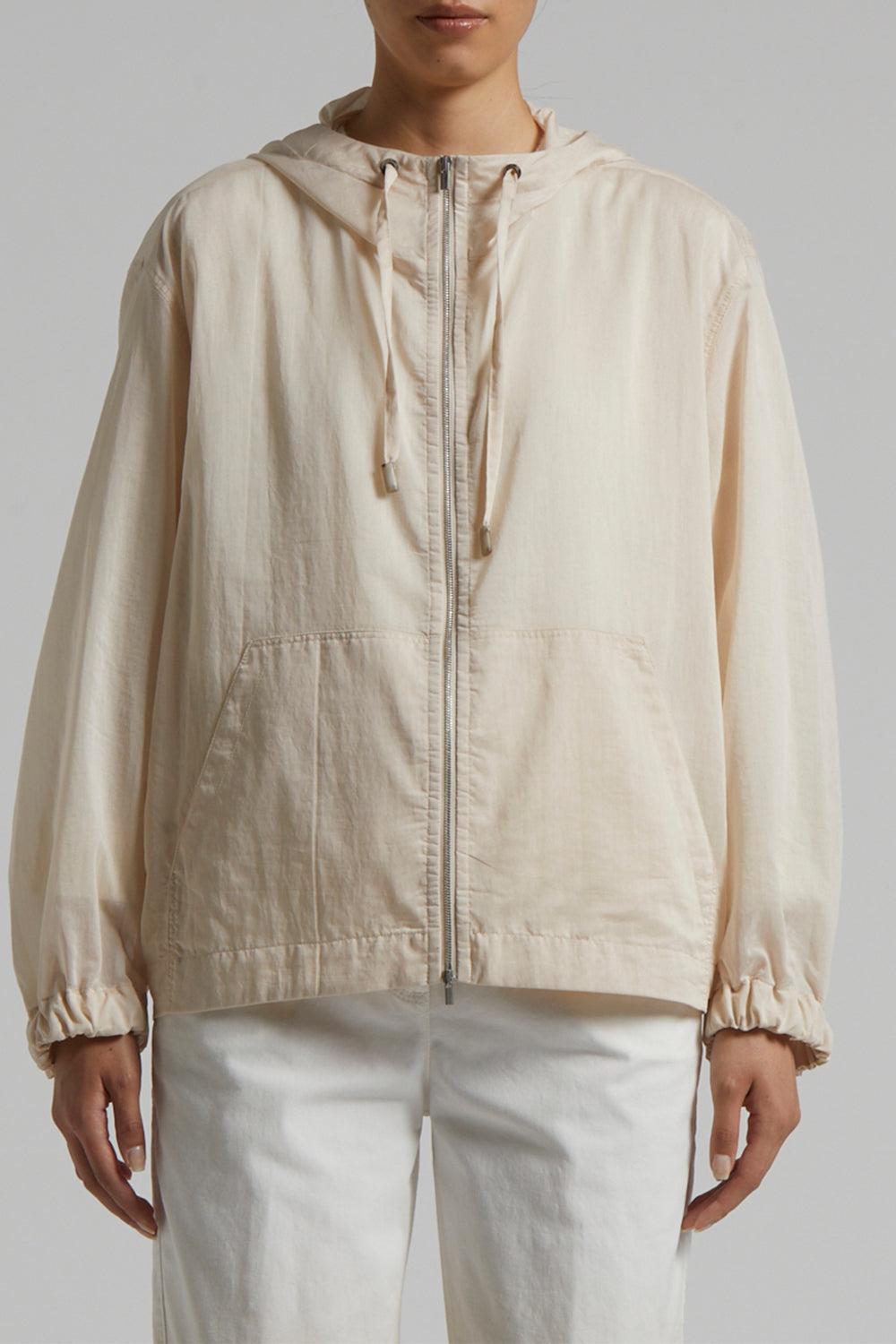 Zip Up Jacket-QRTZSAND-38-CLOTHINGJACKETCASUAL-PESERICO
