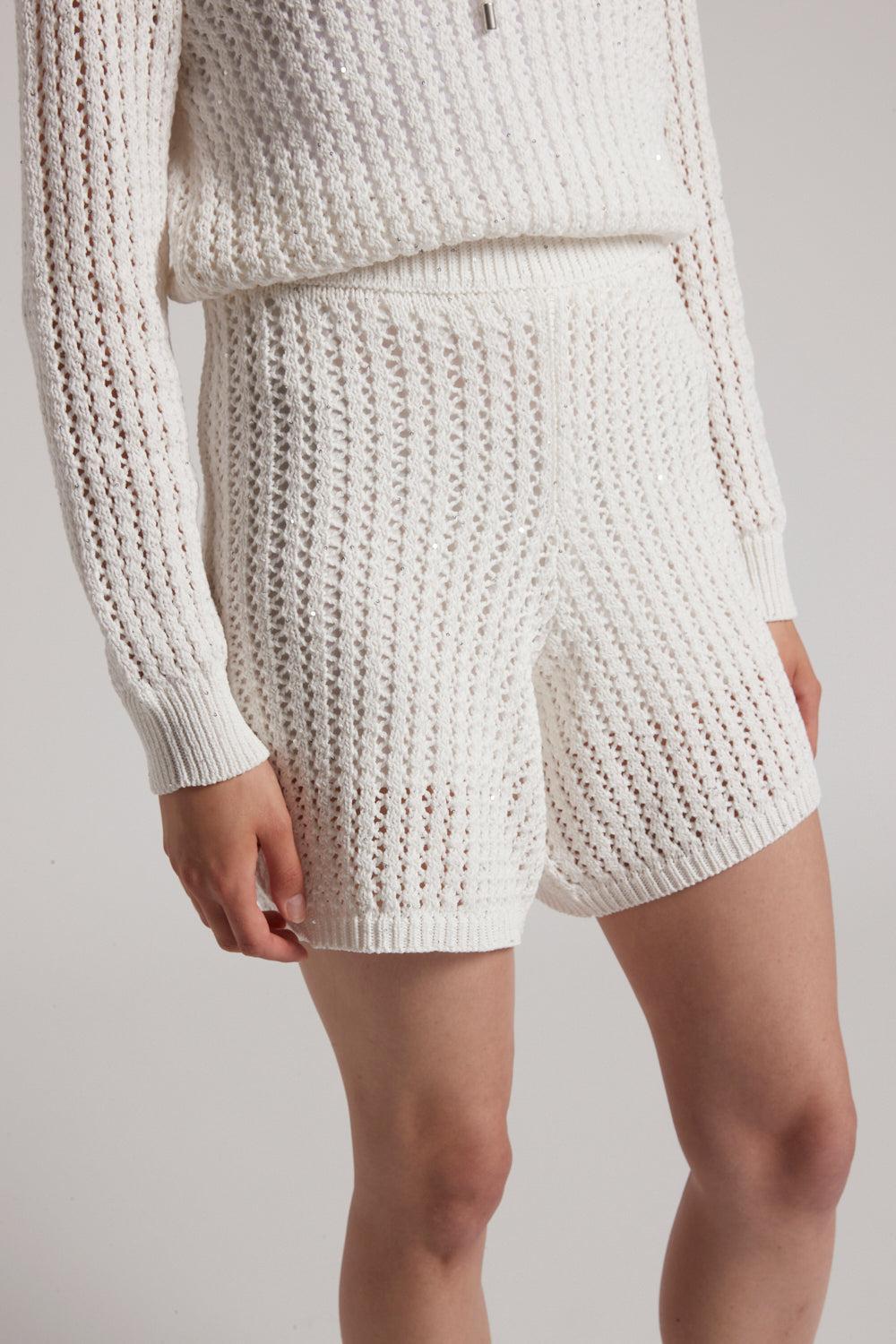 Knit Shorts-CLOUD WH-38-CLOTHINGPANTSHORT-PESERICO