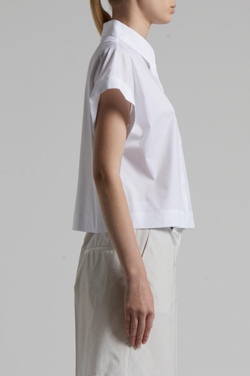 Embellished Pocket Shirt-LT WHT-38-CLOTHINGTOPBLOUSE-PESERICO