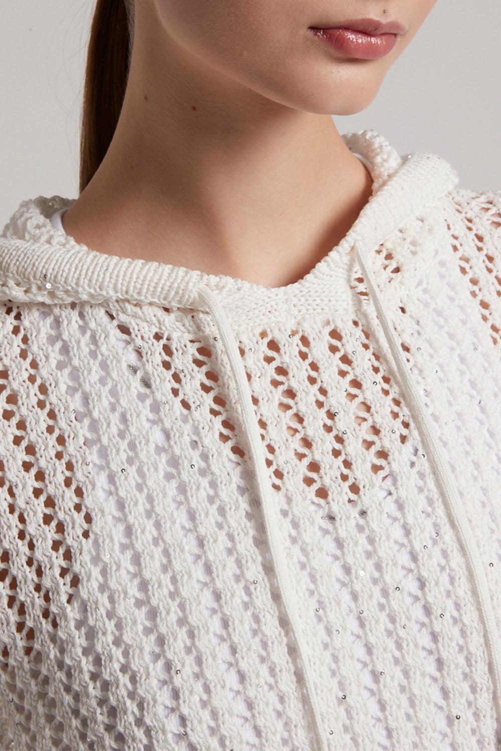 Hooded Sweater-CLOUD WH-38-CLOTHINGTOPKNITS-PESERICO