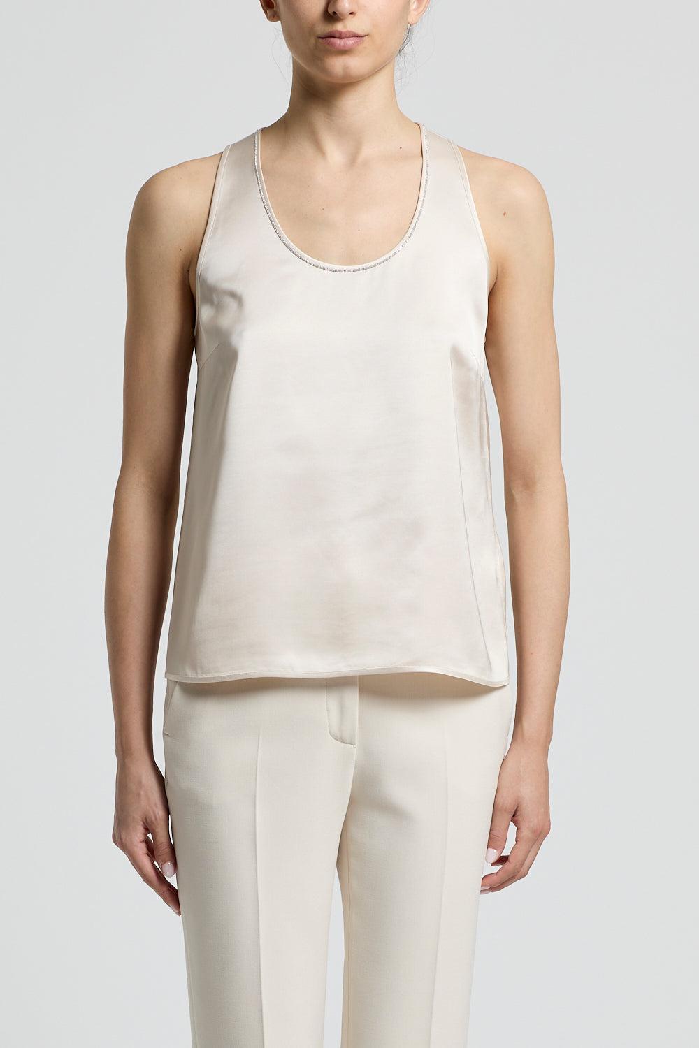 Scoop NeckTank Top-BGE BRCH-38-CLOTHINGTOPTANK-PESERICO