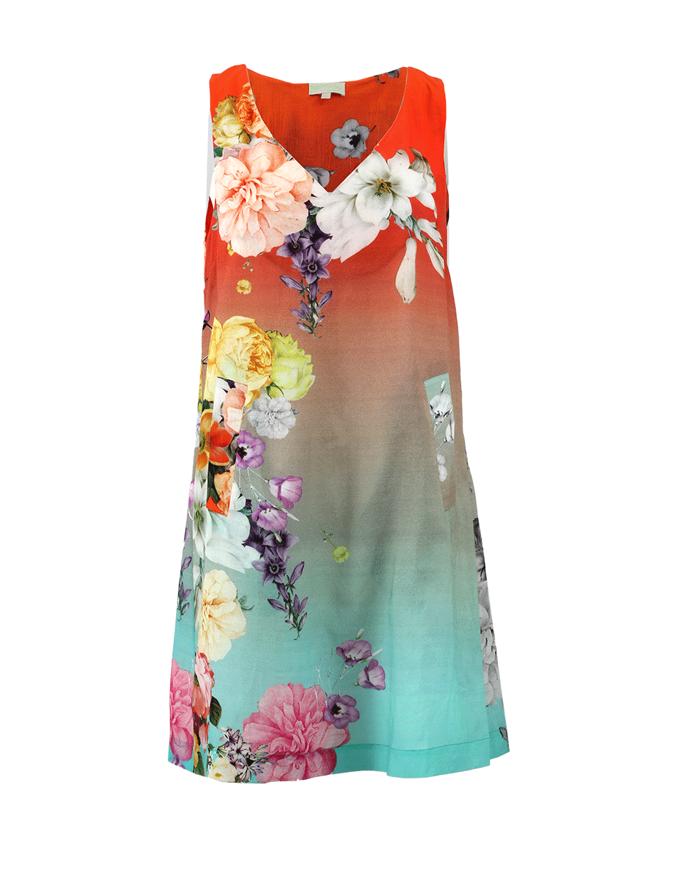 PETANU-A-Line Floral Dress-