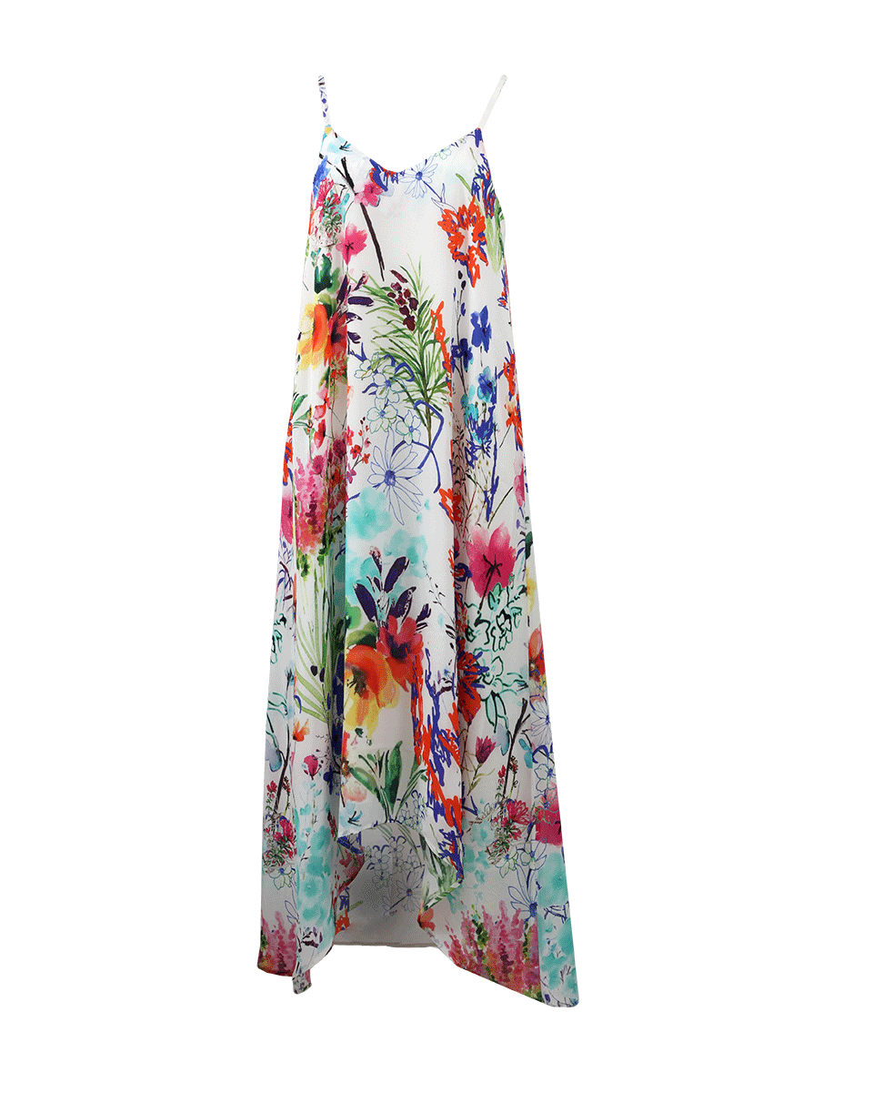 PETANU-Floral High-Low Dress-