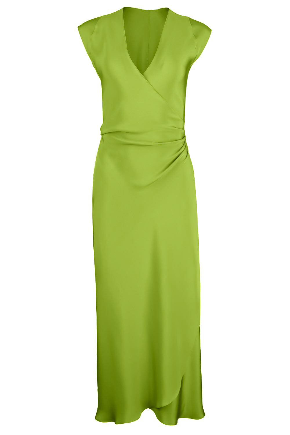 Sleeveless Sign Dress - Green Apple-GREEN-P-CLOTHINGDRESSCOCKTAIL-PETER COHEN