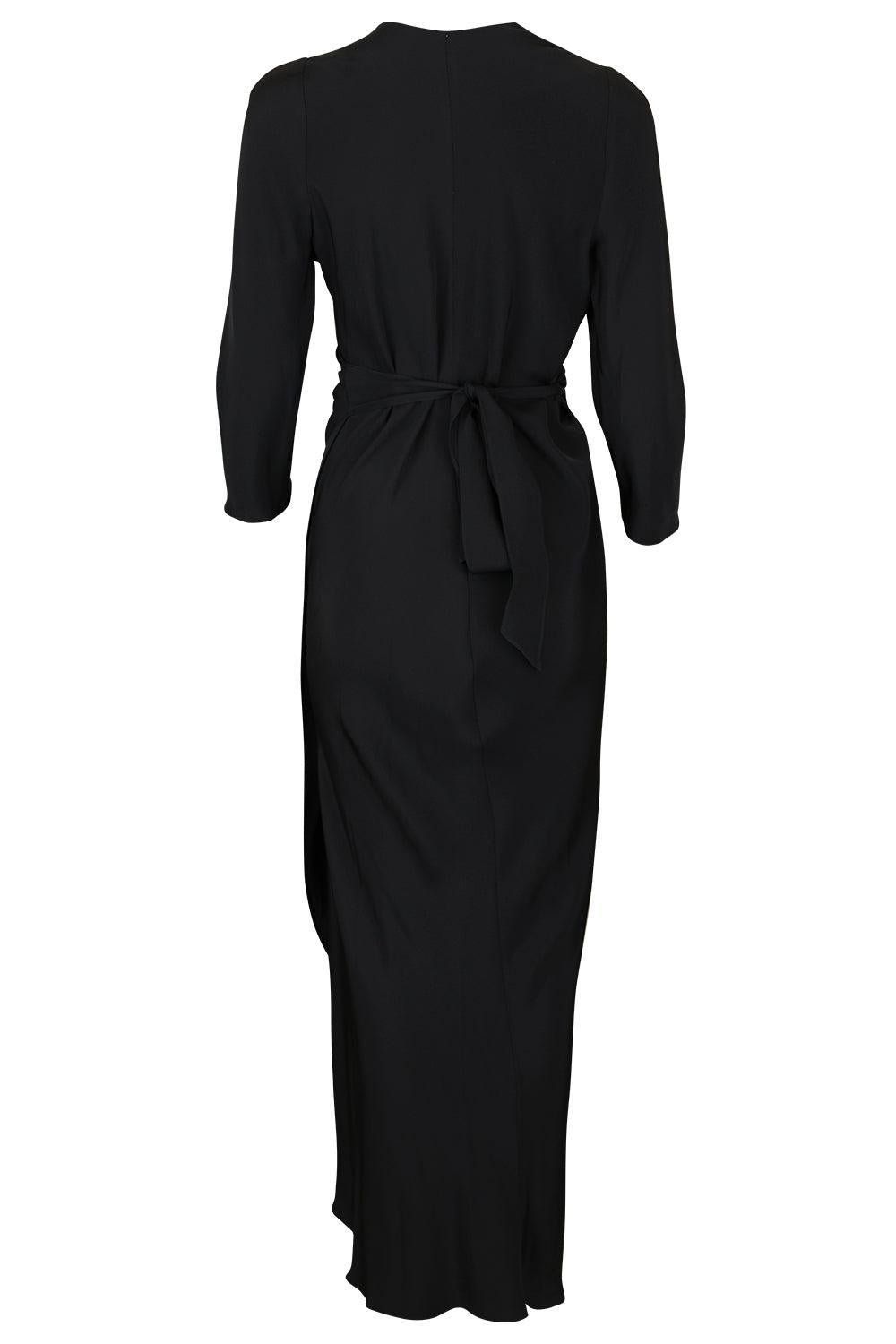Sleevesign Dress - Navy-BLUE-L-CLOTHINGDRESSEVENING-PETER COHEN