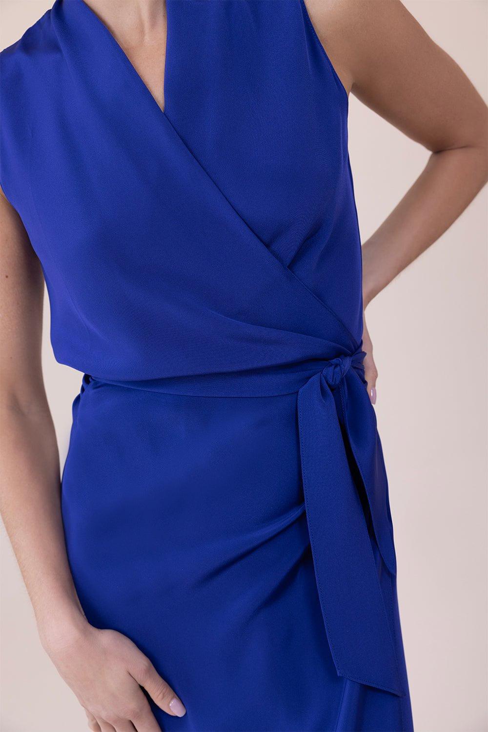 PETER COHEN-Vickie Dress - Sapphire-