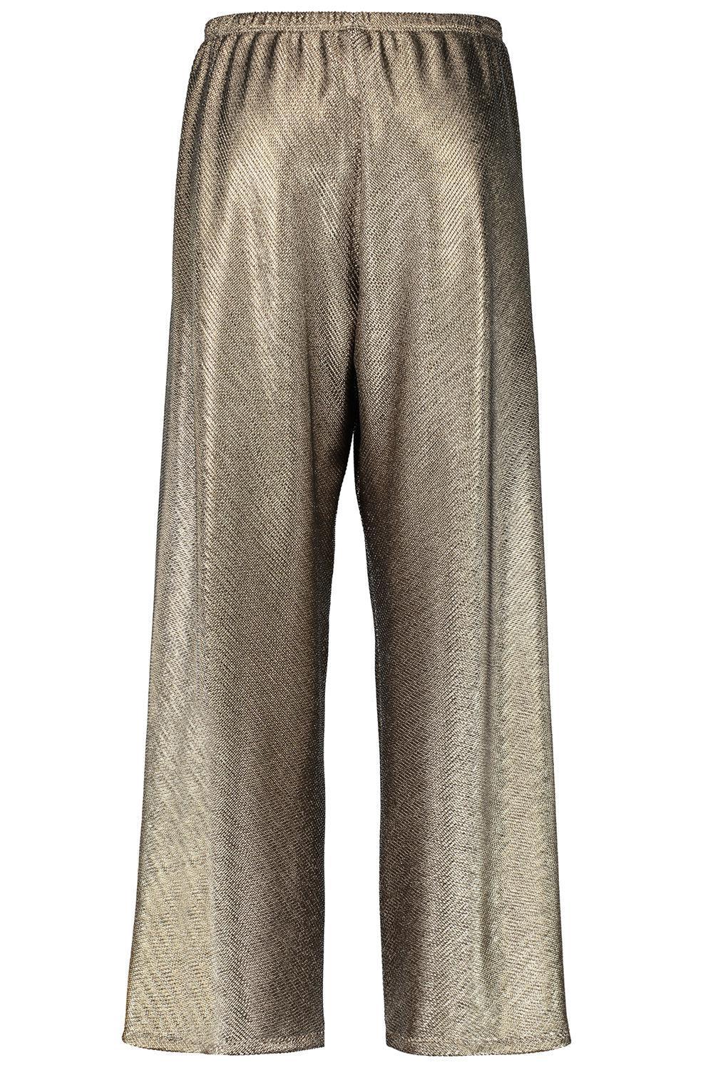 PETER COHEN-Bias Crop Pant - Gold-
