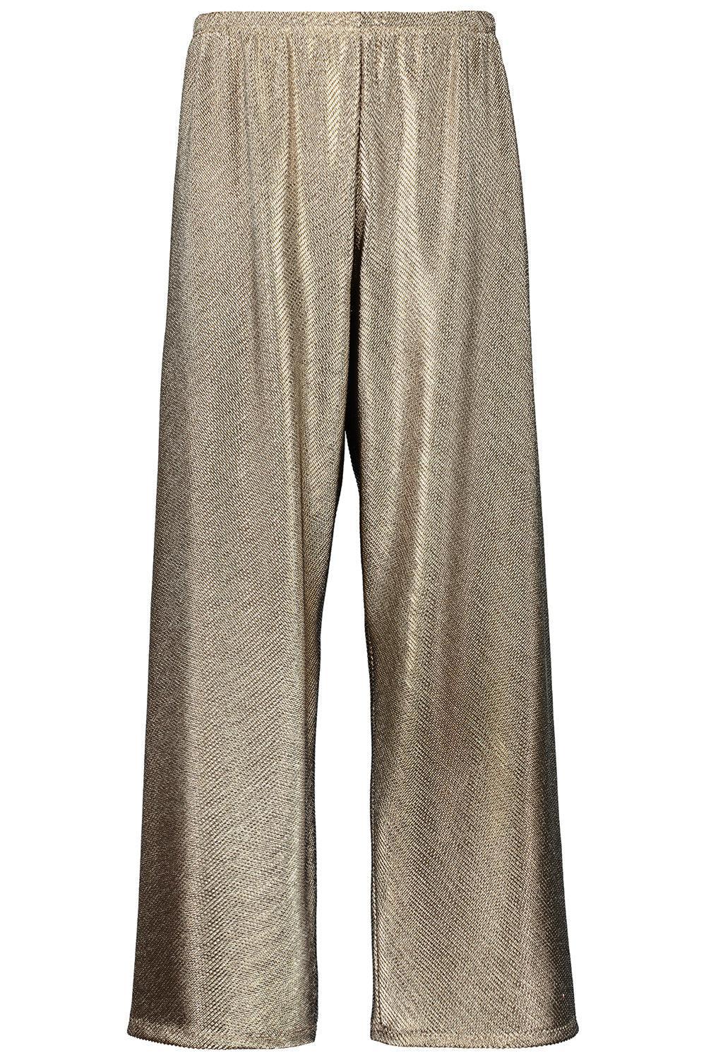 PETER COHEN-Bias Crop Pant - Gold-
