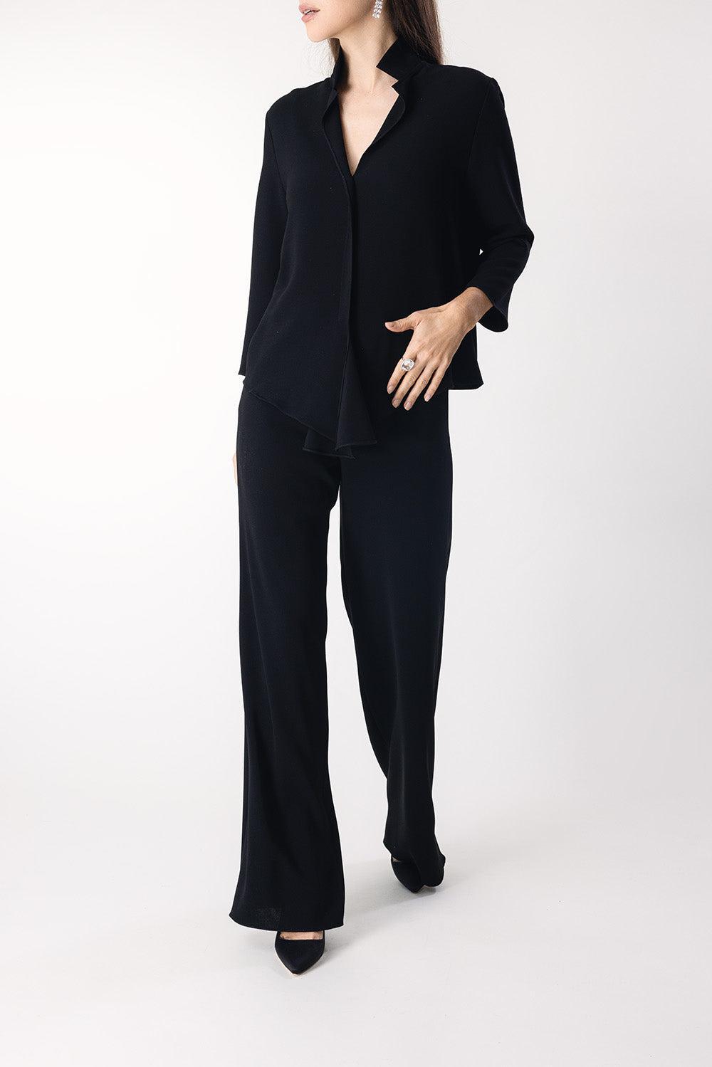 PETER COHEN-Pull Up Pant - Black-