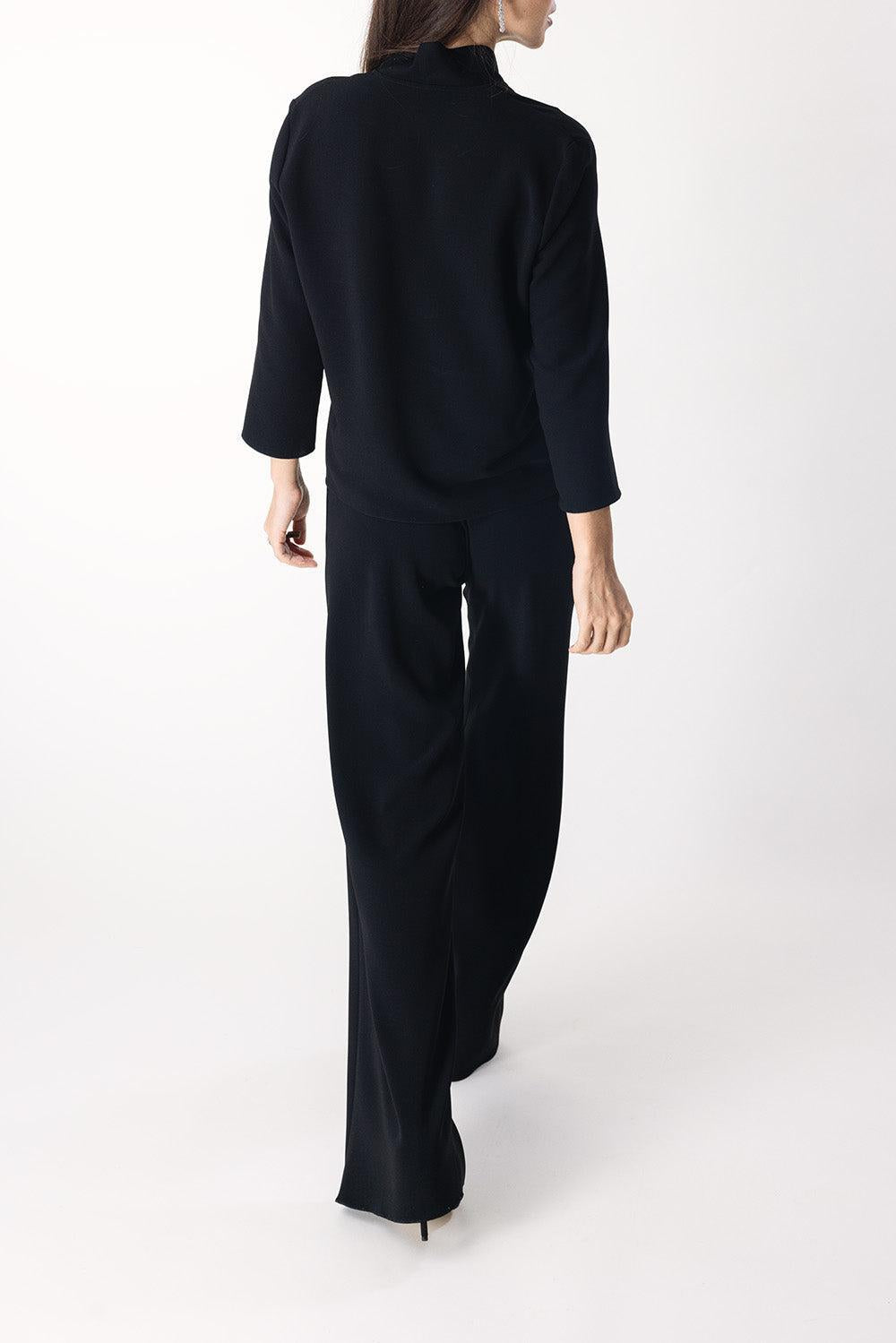 PETER COHEN-Pull Up Pant - Black-