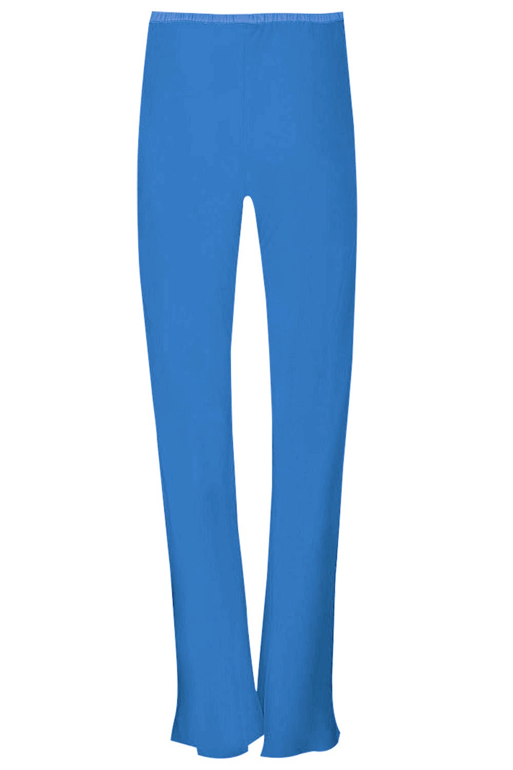 PETER COHEN-Bias Wide Leg Pant - Medium Blue-MED BLUE
