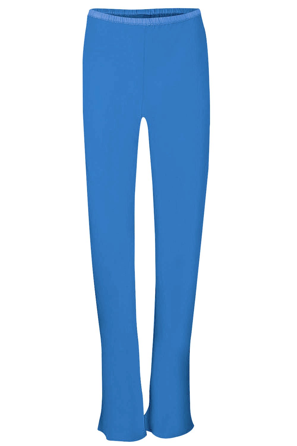 PETER COHEN-Bias Wide Leg Pant - Medium Blue-MED BLUE