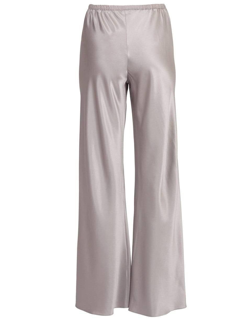 PETER COHEN-Silver Bias Wide Leg Pant-