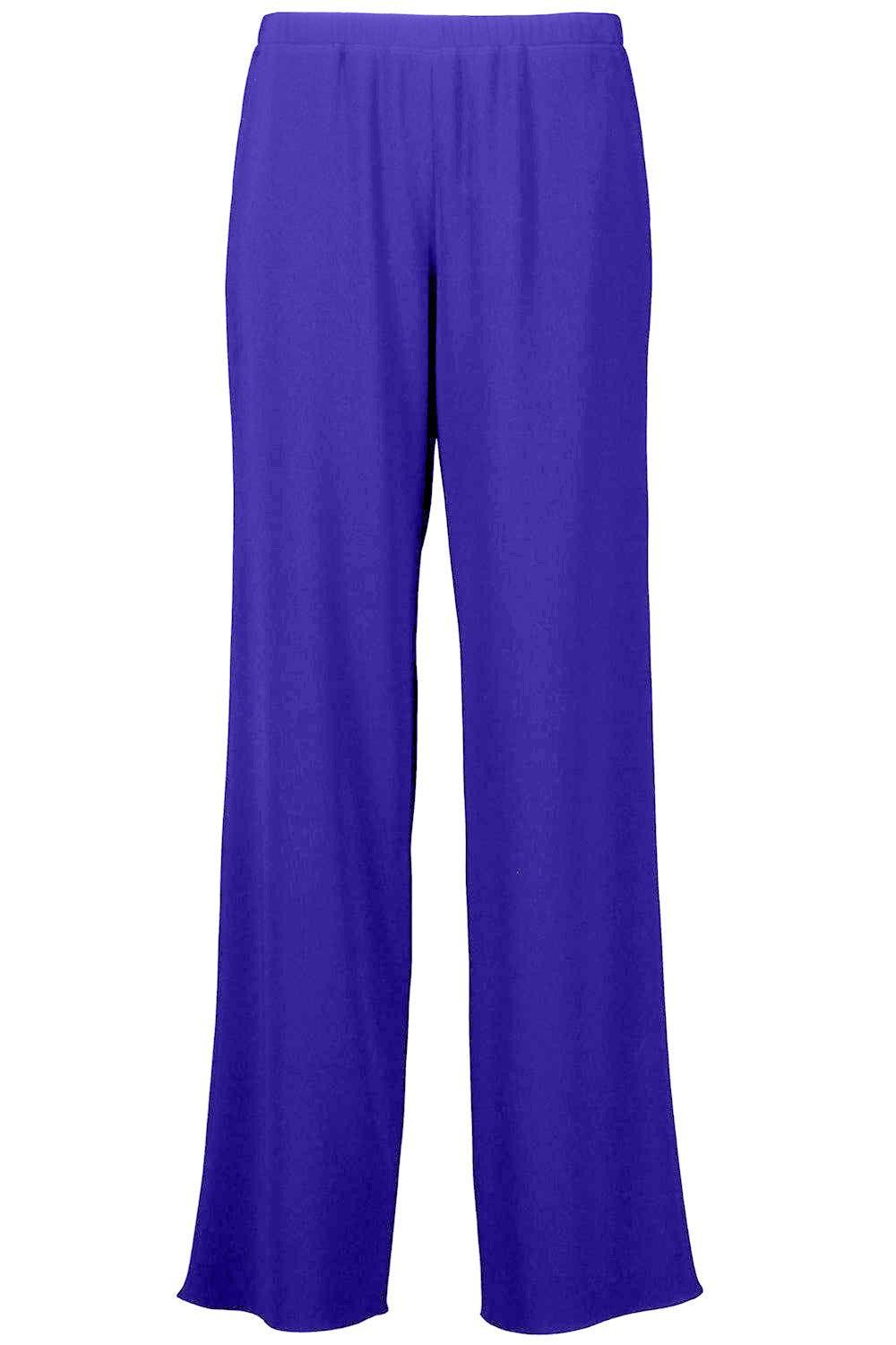 Wide Leg Pocket Pant - Violet