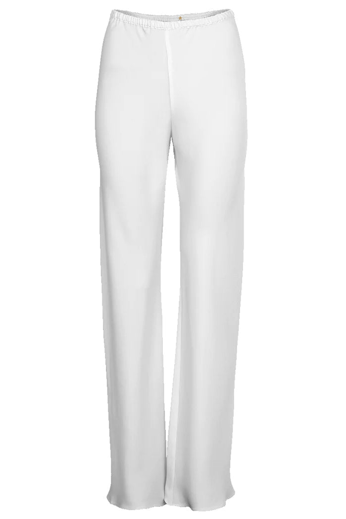 Bias Wide Leg Pant - Bright White