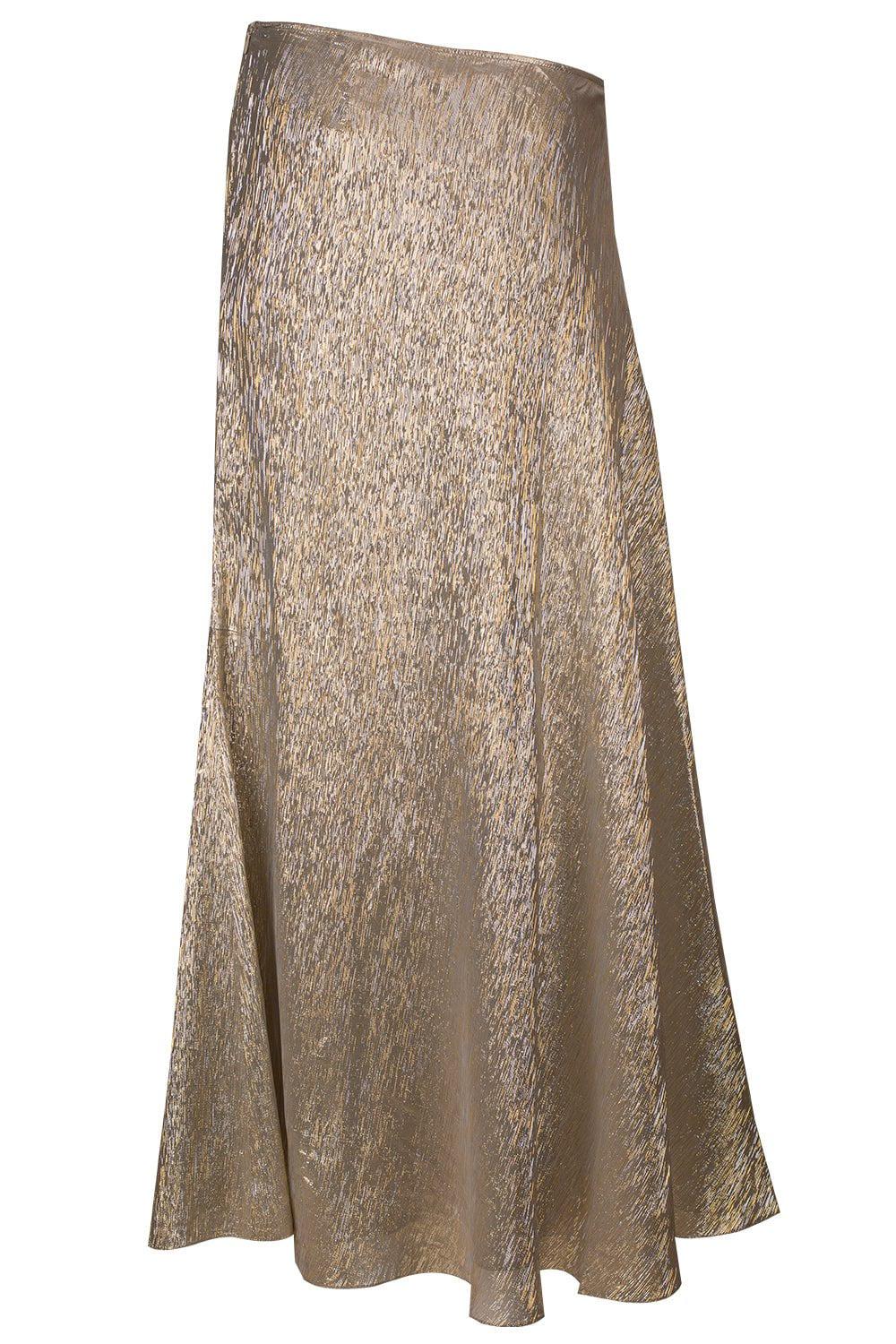 PETER COHEN-Dual Skirt - Silver Gold-