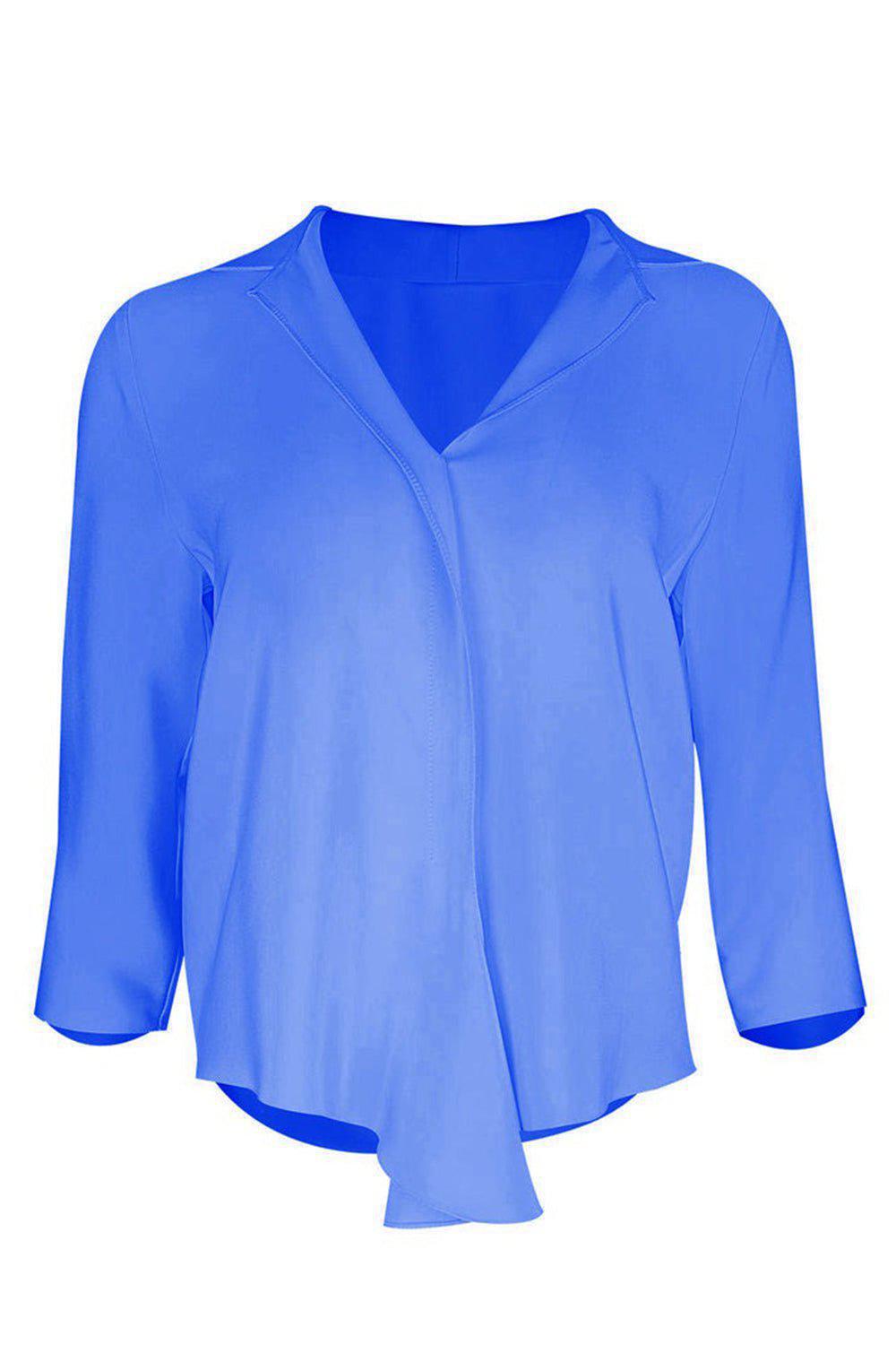 PETER COHEN-Frolic Top - Medium Blue-MED BLUE