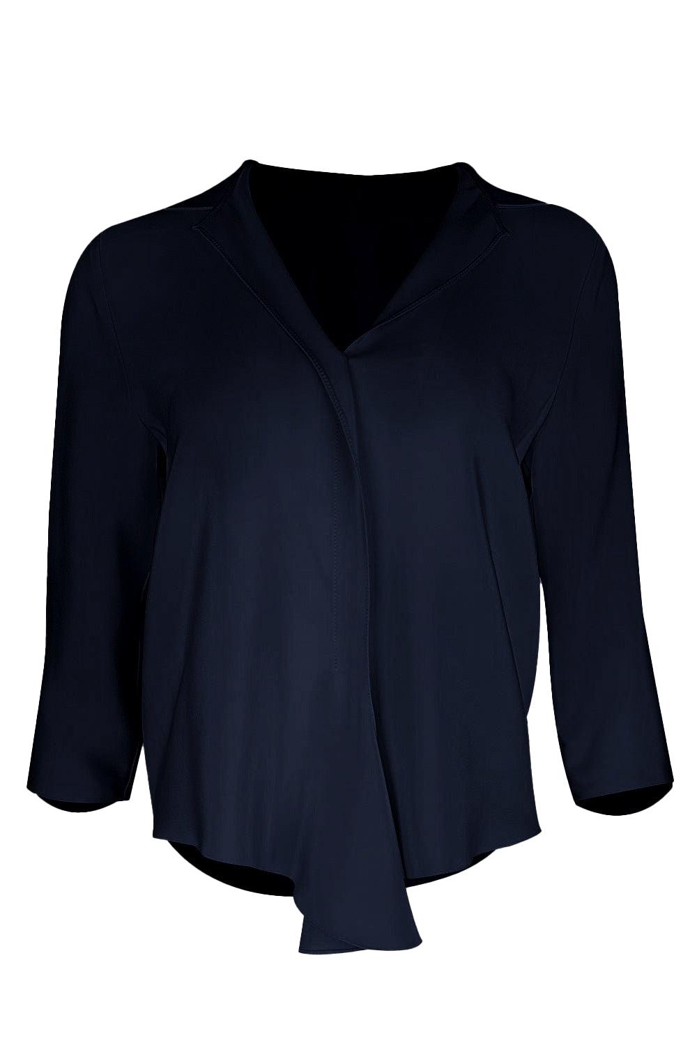 Frolic Top - Navy-NAVY-P-CLOTHINGTOPBLOUSE-PETER COHEN