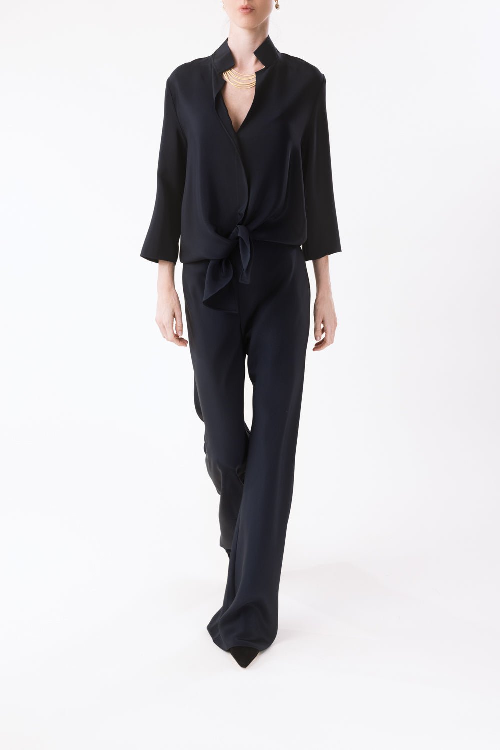 PETER COHEN-Frolic Top - Navy-