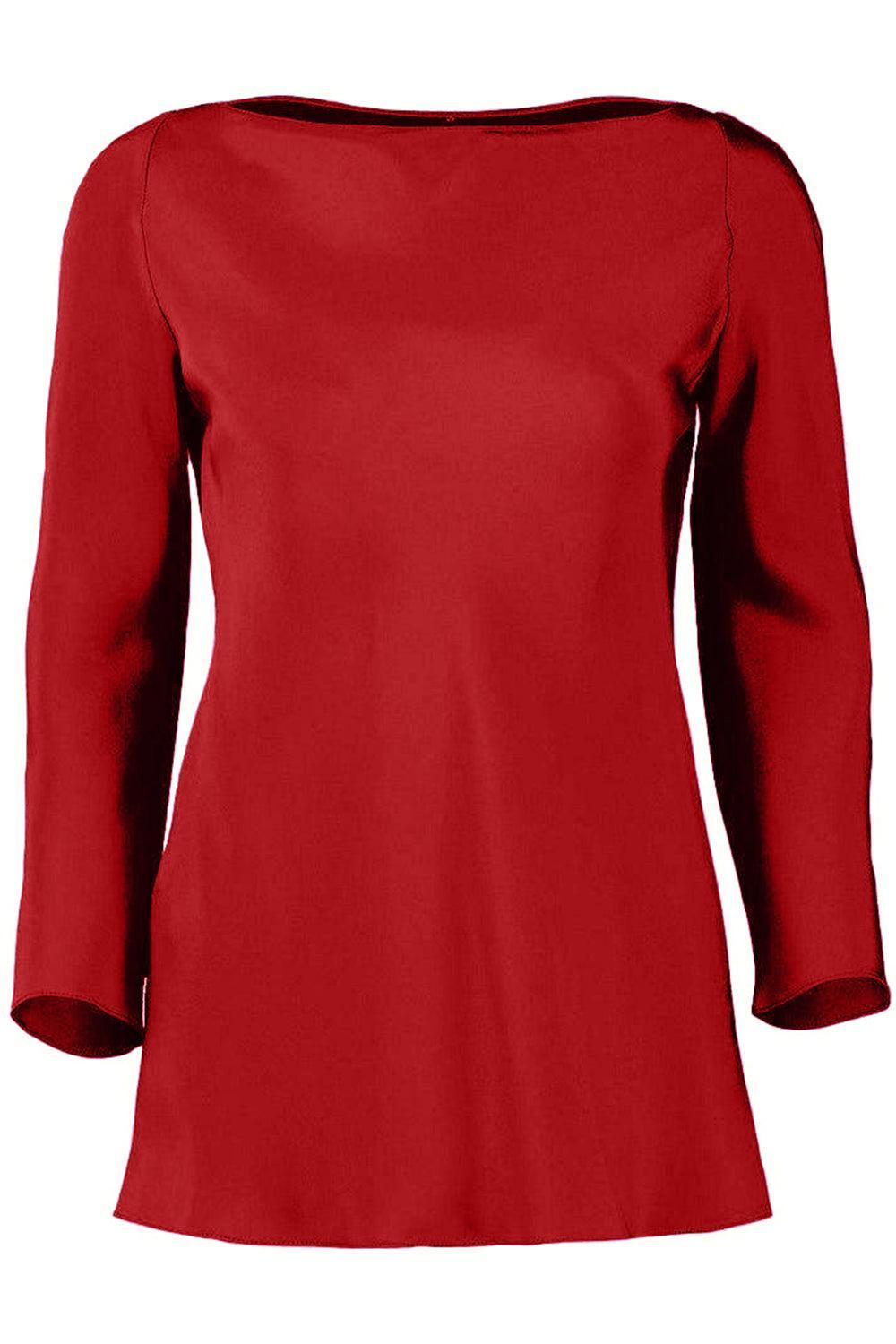 Par Tunic - Red Hot-RED HOT-P-CLOTHINGTOPBLOUSE-PETER COHEN