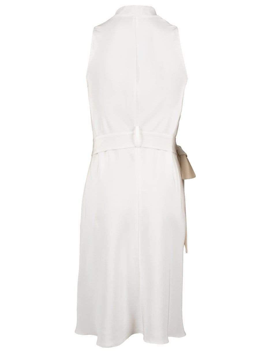 PETER COHEN-Tie Side Yard Silk Dress-