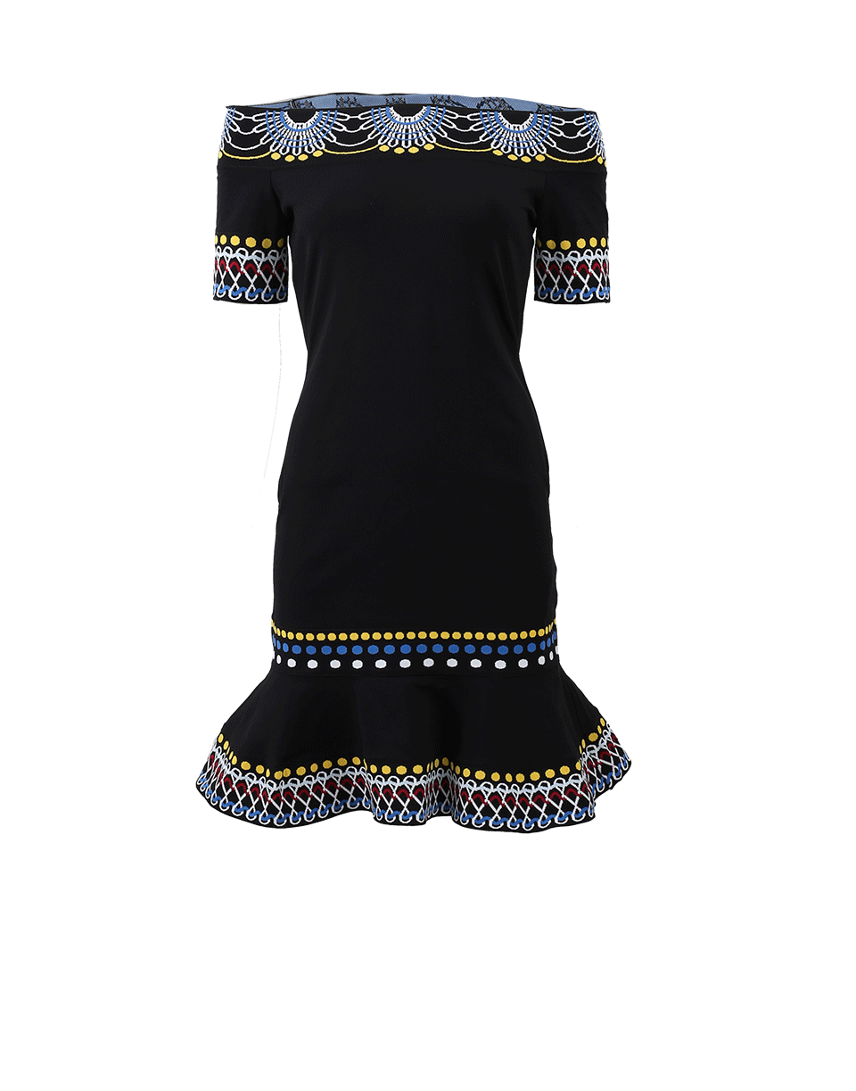 PETER PILOTTO-Knit Off-The-Shoulder Dress-