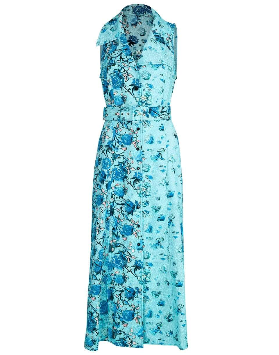 PETER PILOTTO-Sleeveless Printed Shirt Dress-