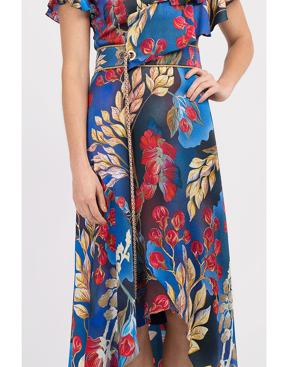 PETER PILOTTO-Silk Slash Dress-