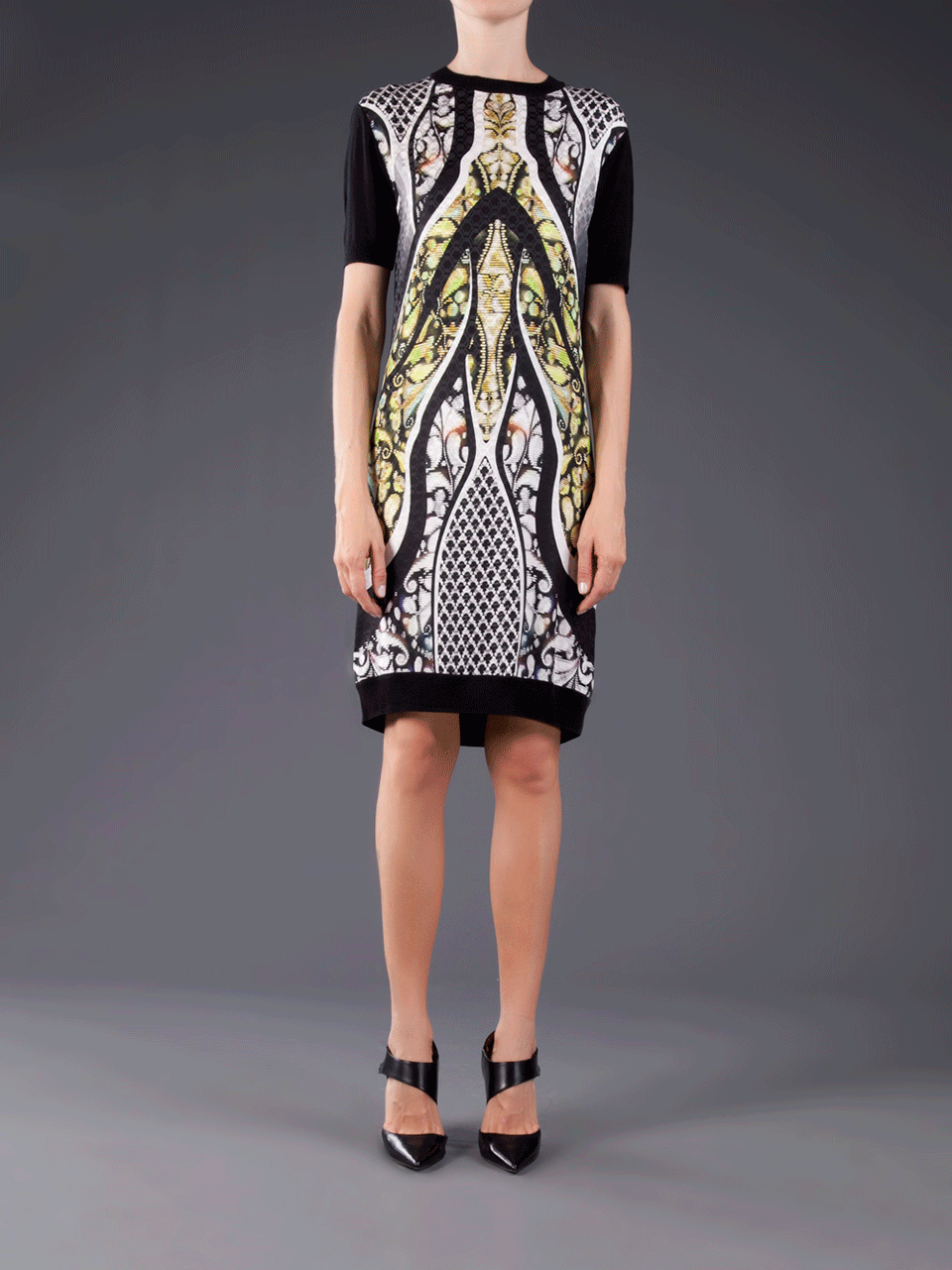 PETER PILOTTO-Short Sleeve Pull on Alice Knit Dress-