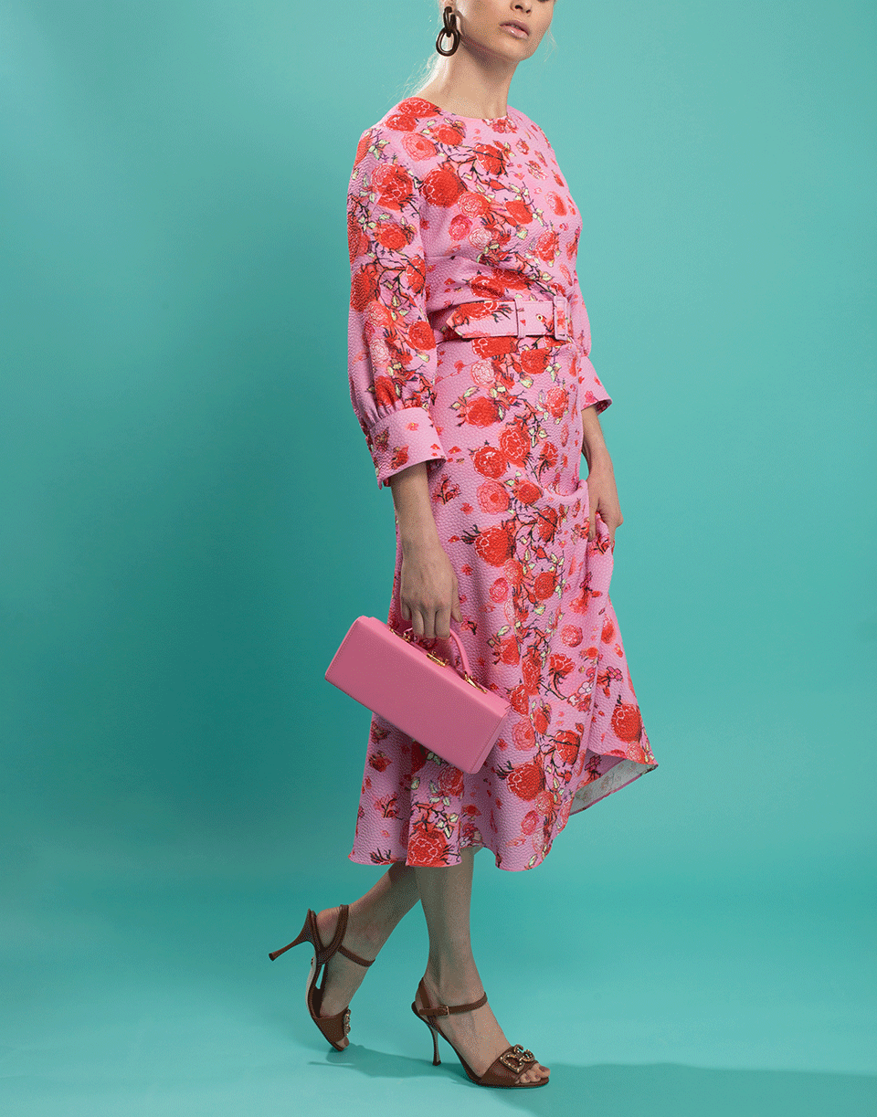 PETER PILOTTO-Printed Waffle Dress-
