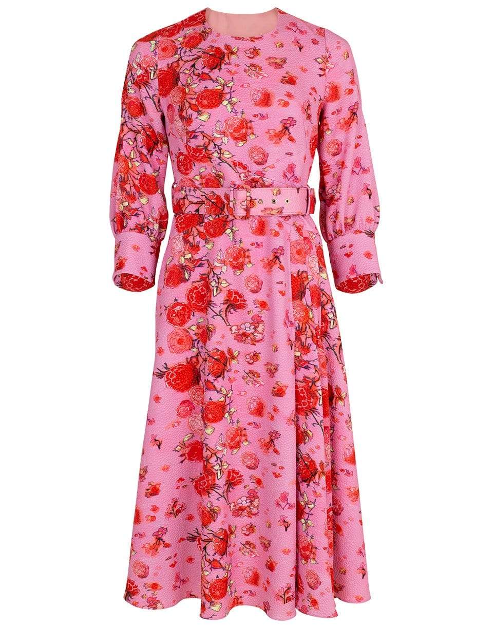 PETER PILOTTO-Printed Waffle Dress-