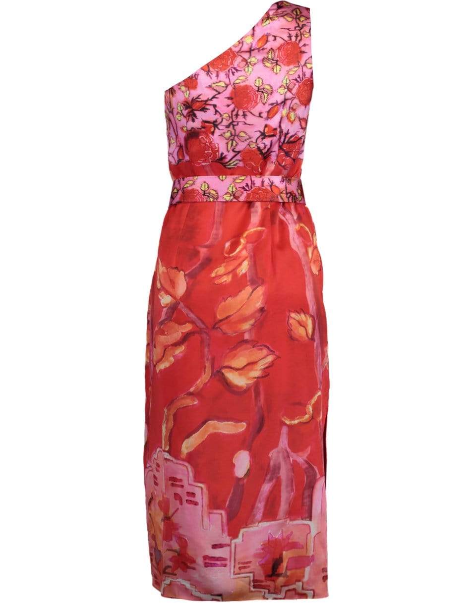 PETER PILOTTO-One Shoulder Belted Dress-