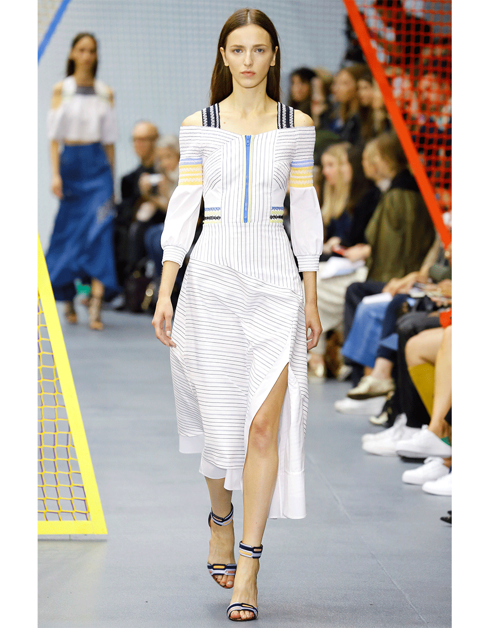 PETER PILOTTO-Tempo Dress-STRIPE