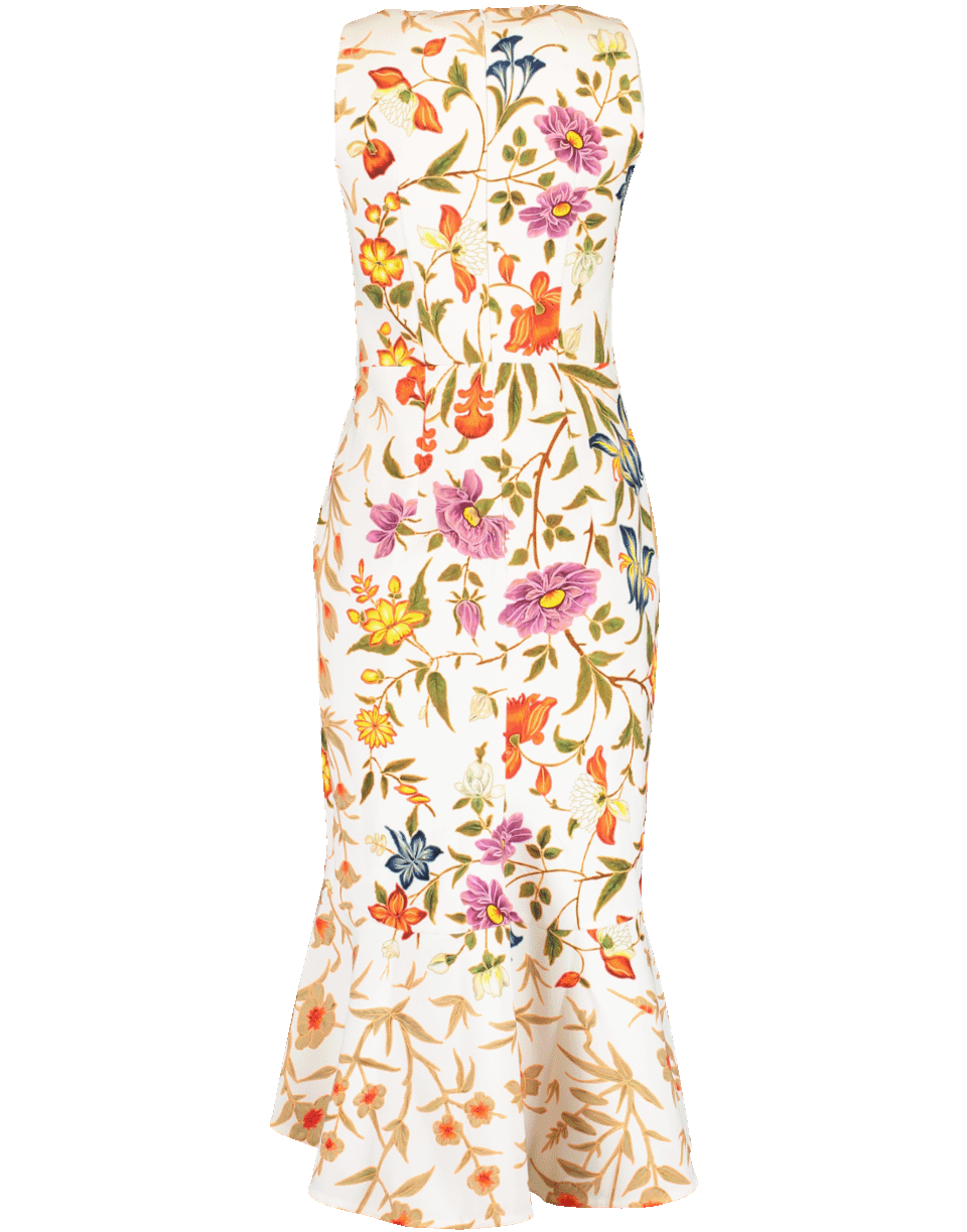 PETER PILOTTO-Print Cady Kid Frill Dress-