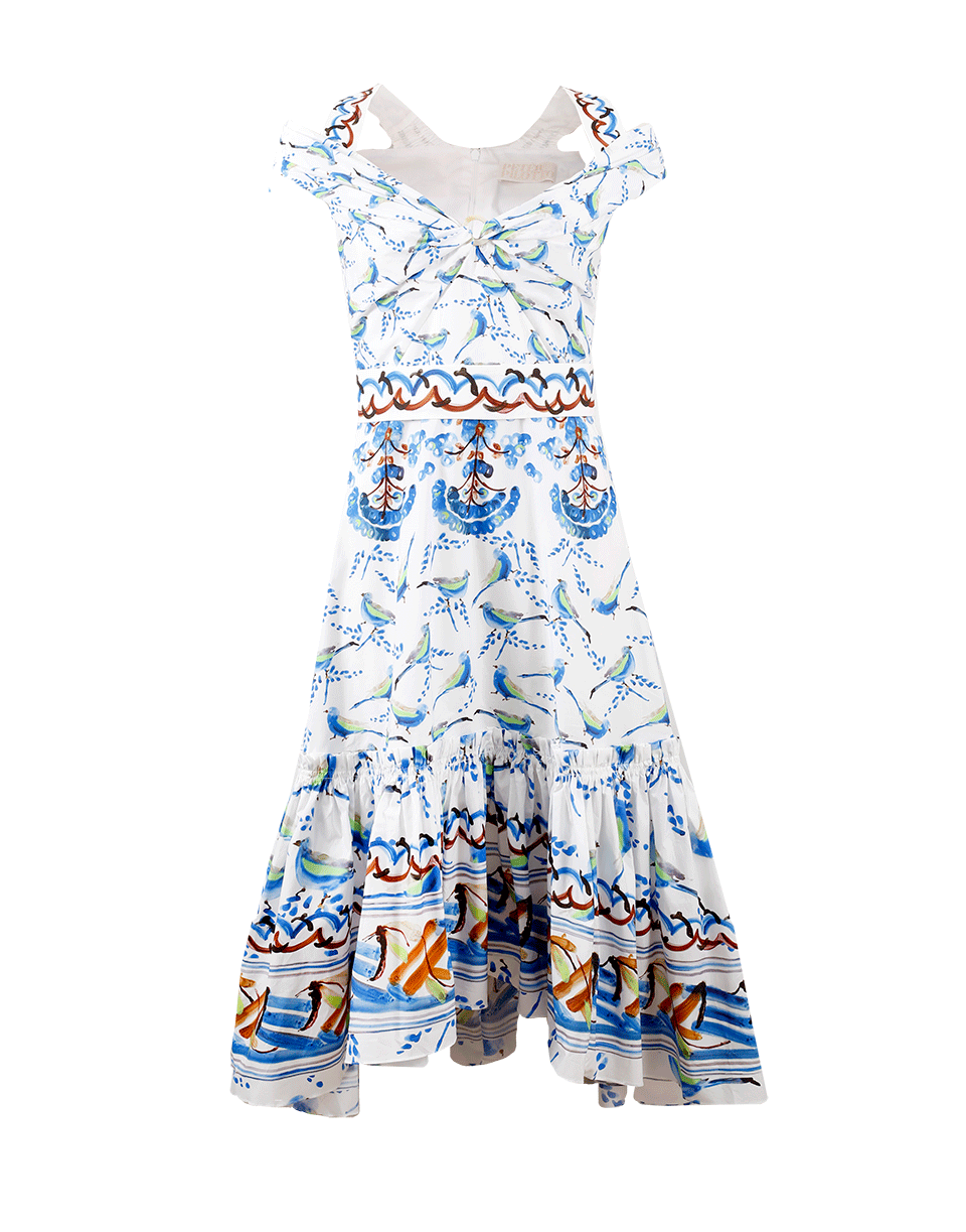 PETER PILOTTO-Bird Print Dress-