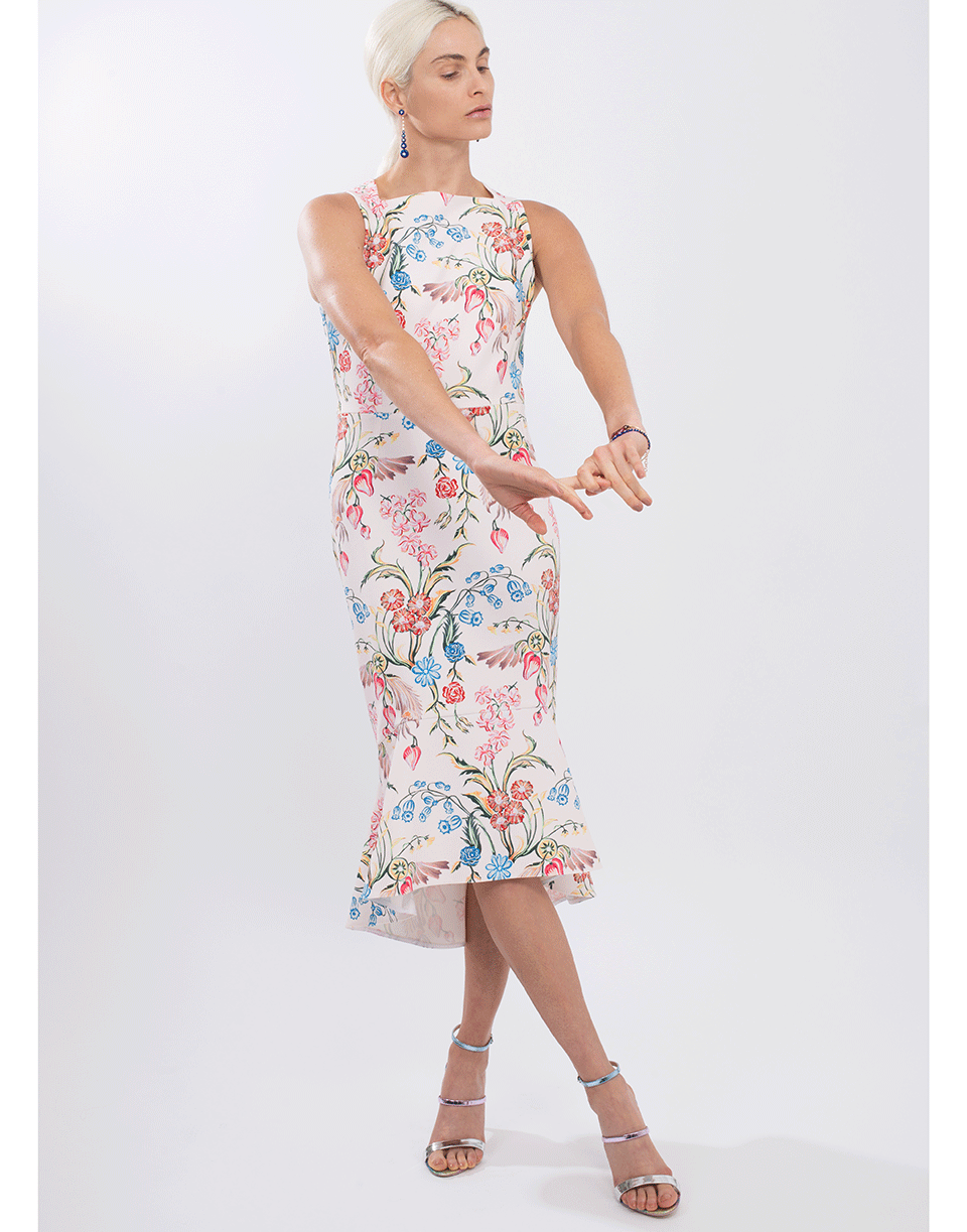 PETER PILOTTO-Kia Floral Dress-