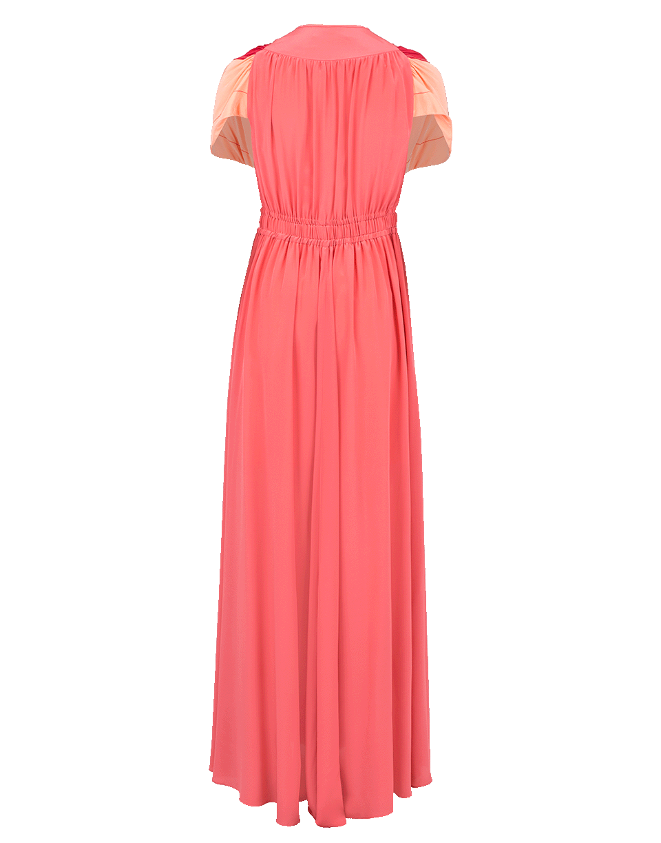 PETER PILOTTO-Silk Caftan Gown-