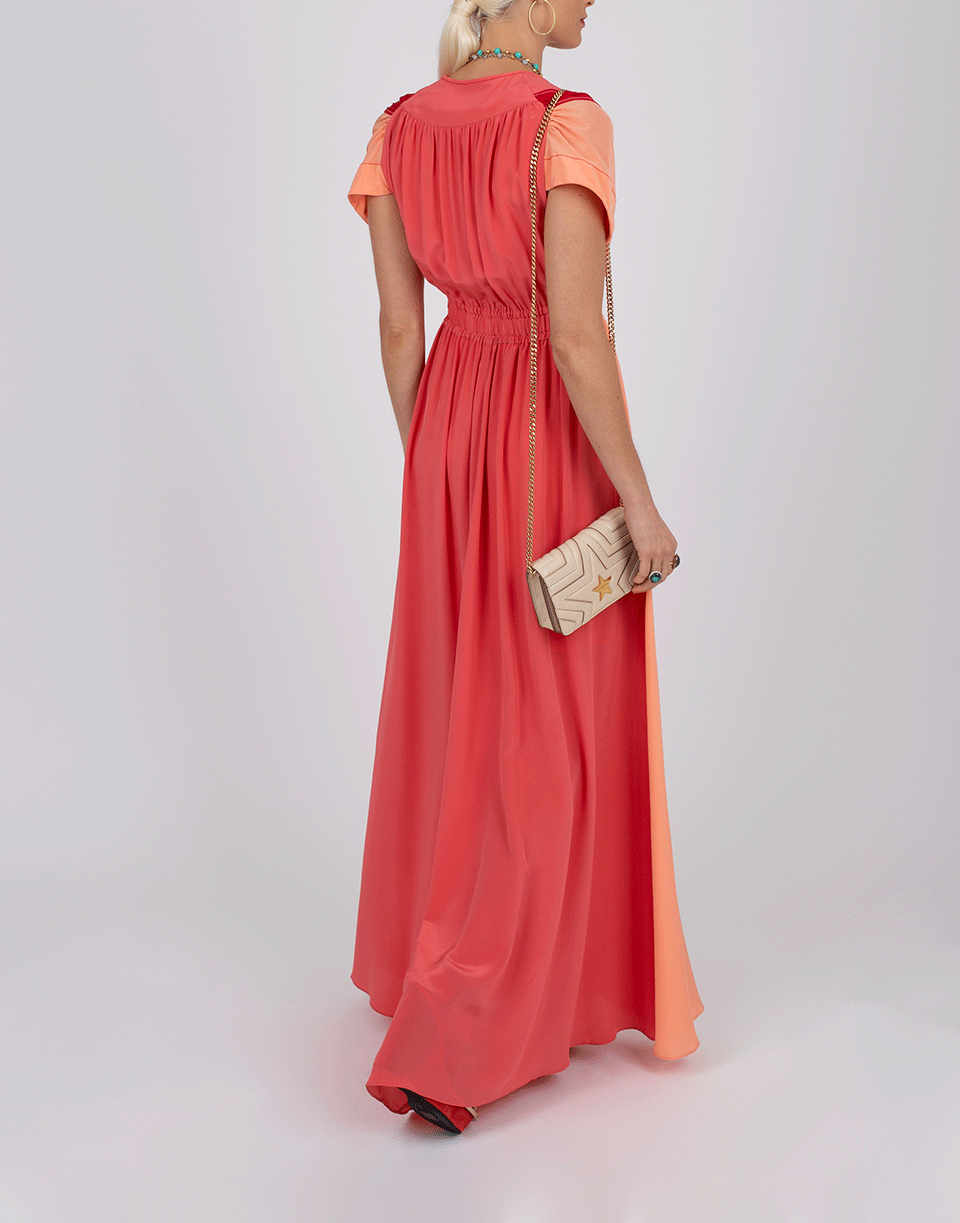 PETER PILOTTO-Silk Caftan Gown-