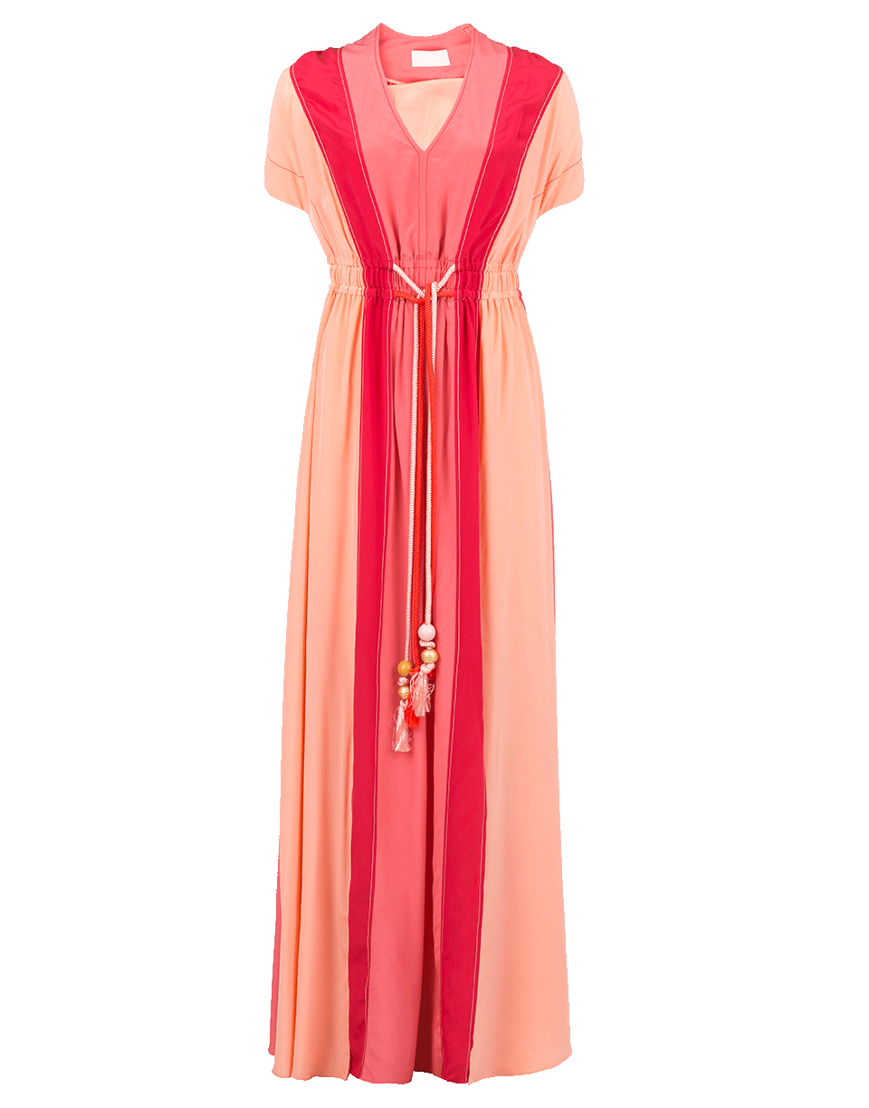 PETER PILOTTO-Silk Caftan Gown-
