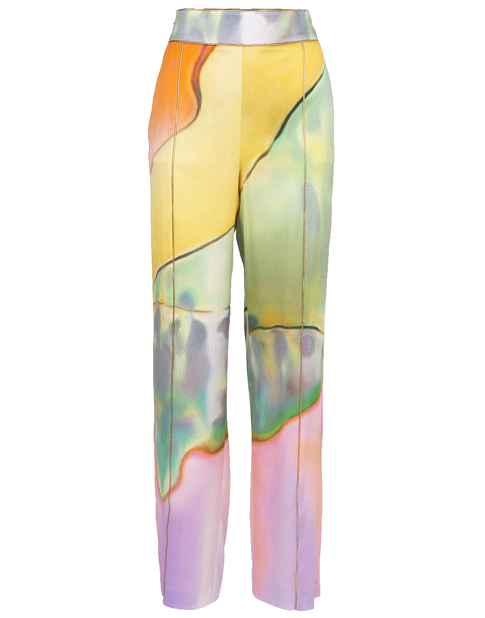 PETER PILOTTO-Silk Trouser-