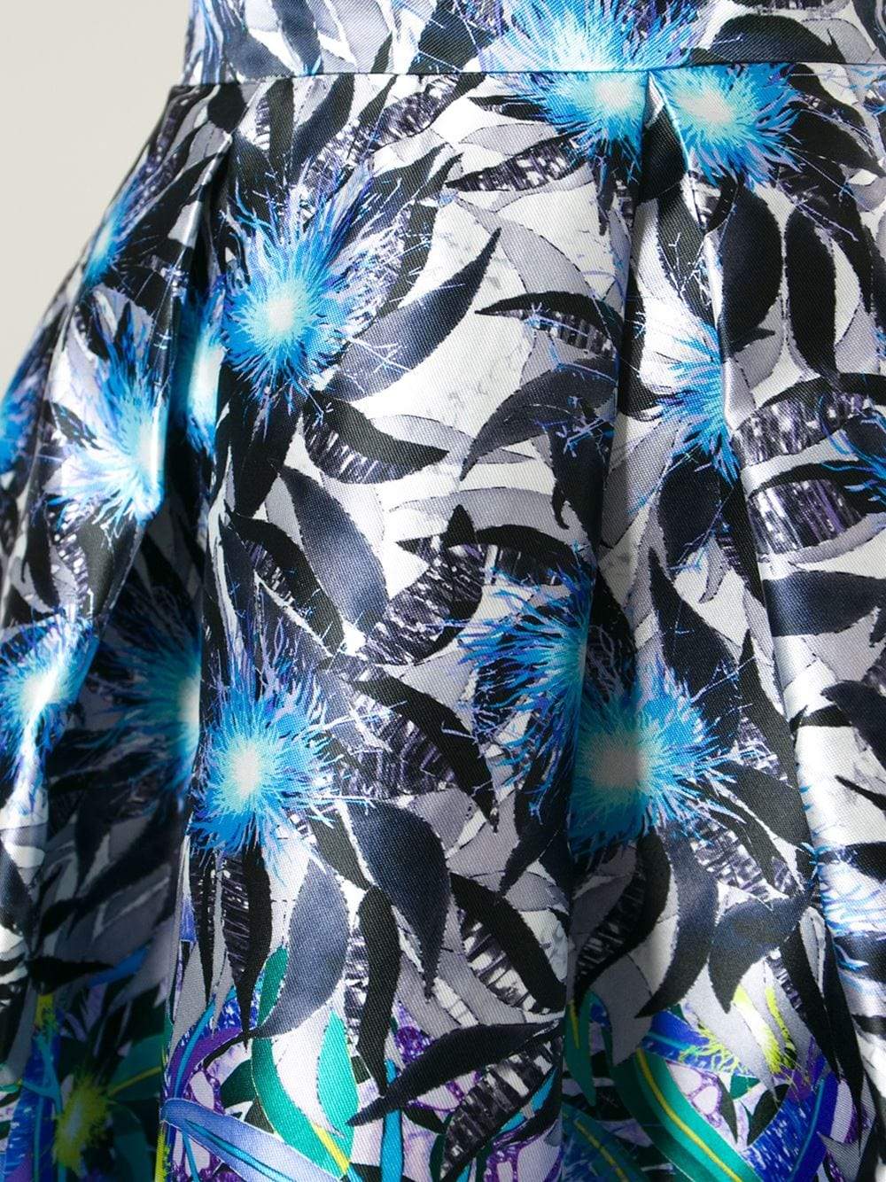 PETER PILOTTO-Print Circle Skirt-EUCALYPT