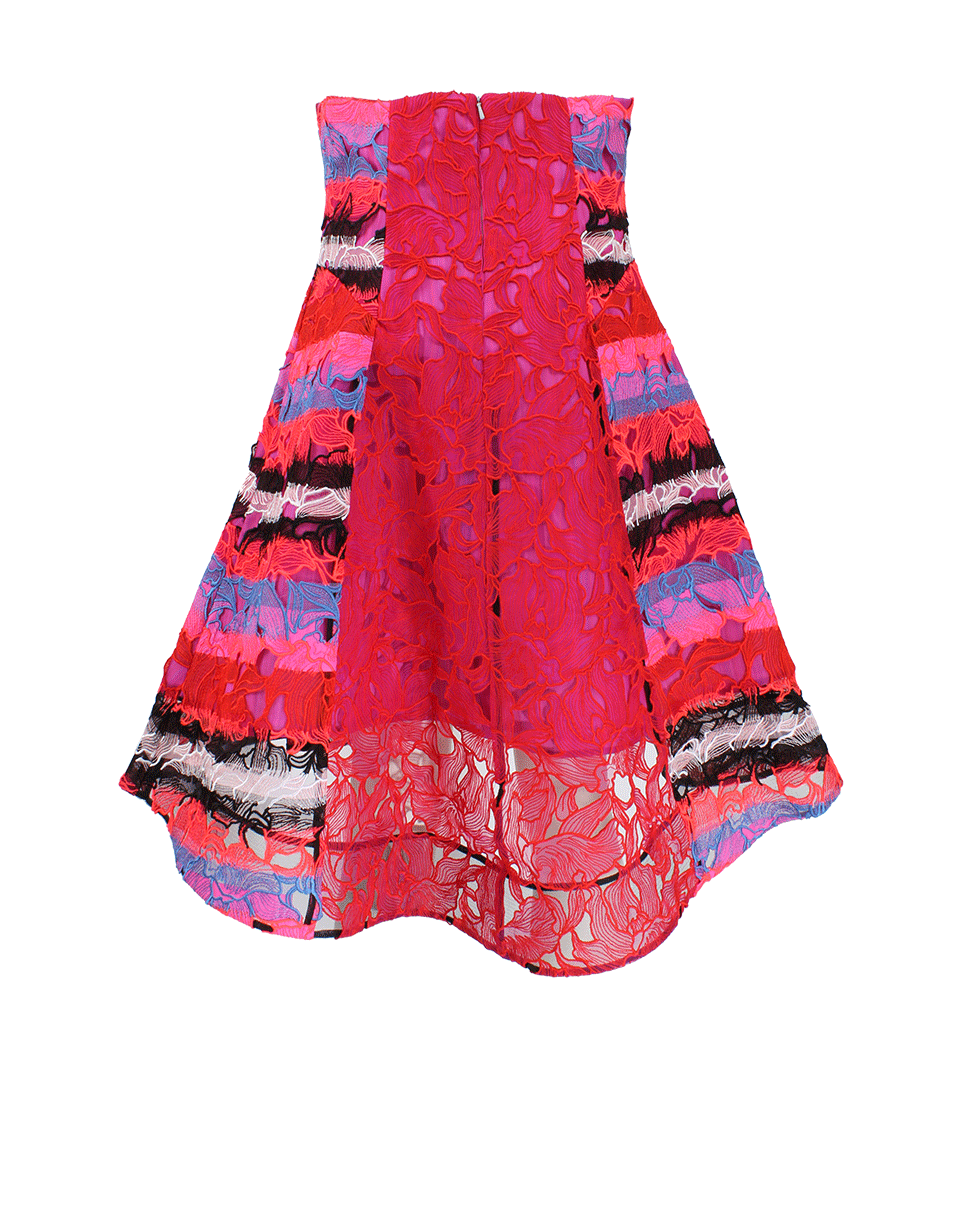 PETER PILOTTO-Lace Full Radial Skirt-ORCHPINK