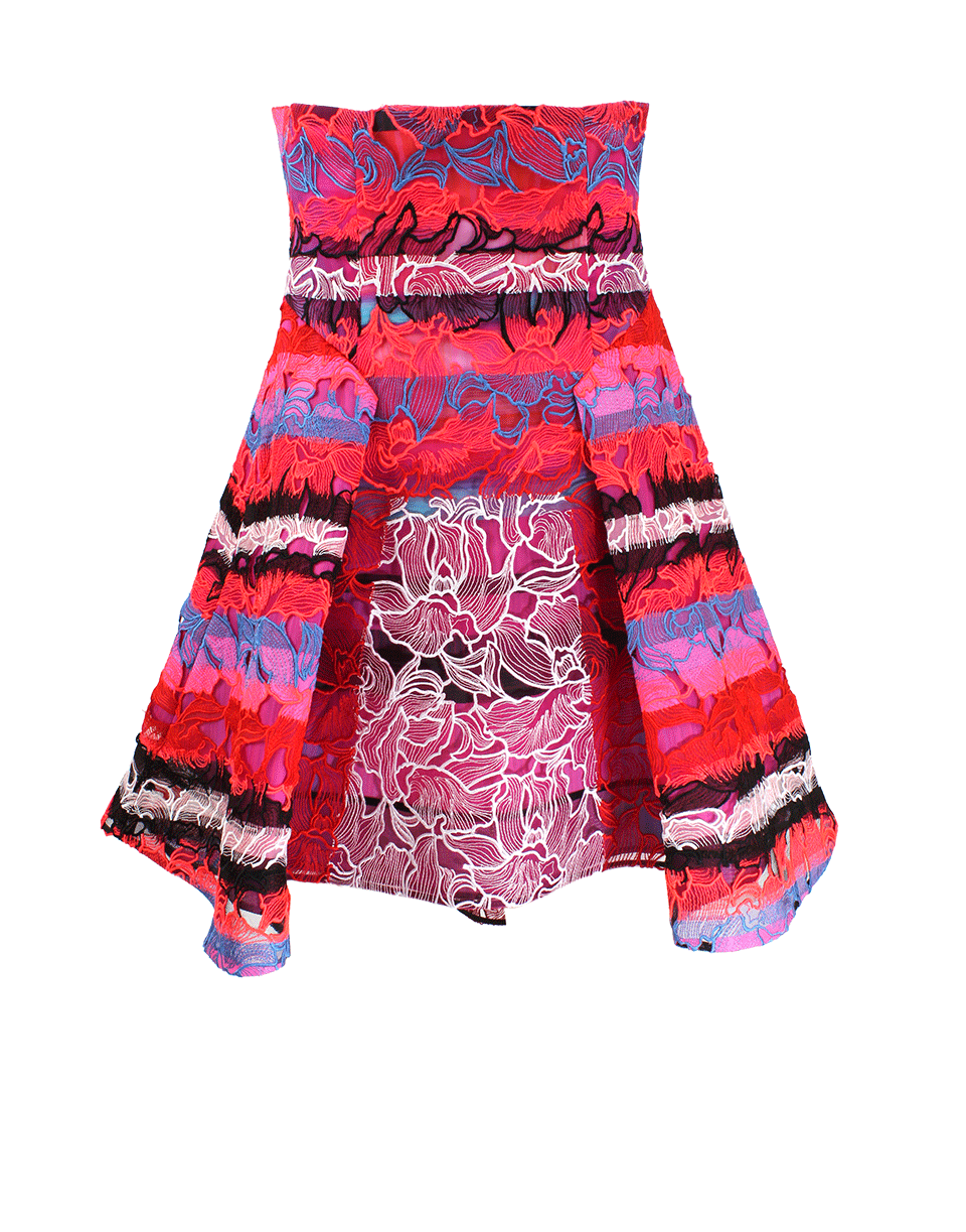 PETER PILOTTO-Lace Full Radial Skirt-ORCHPINK