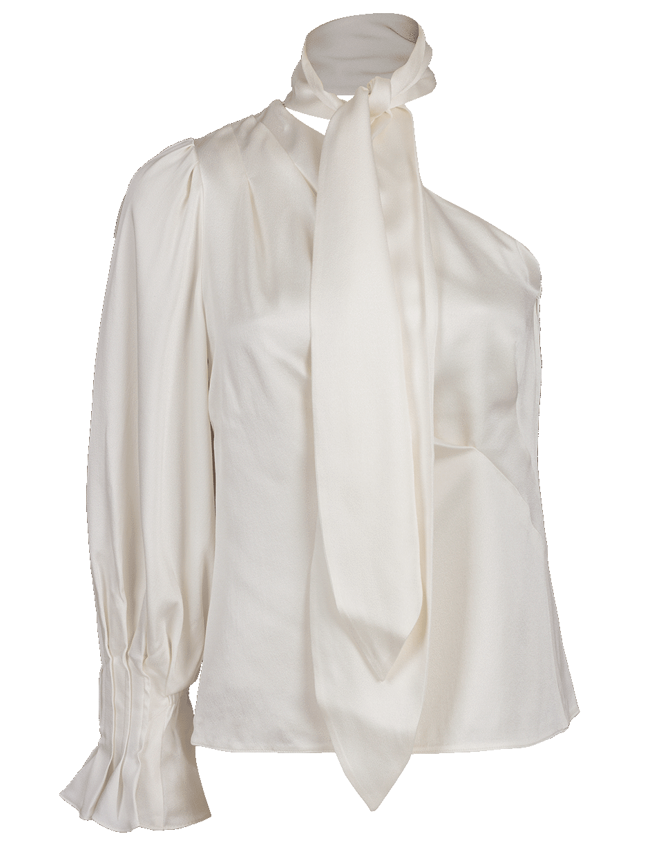 PETER PILOTTO-Satin One Shoulder top-
