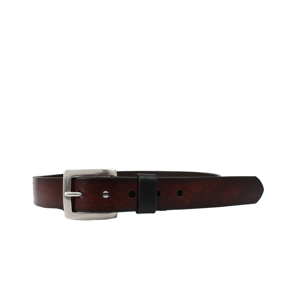 PHANTASMAGORIA LEATHER-David Rectangle Buckle Belt-