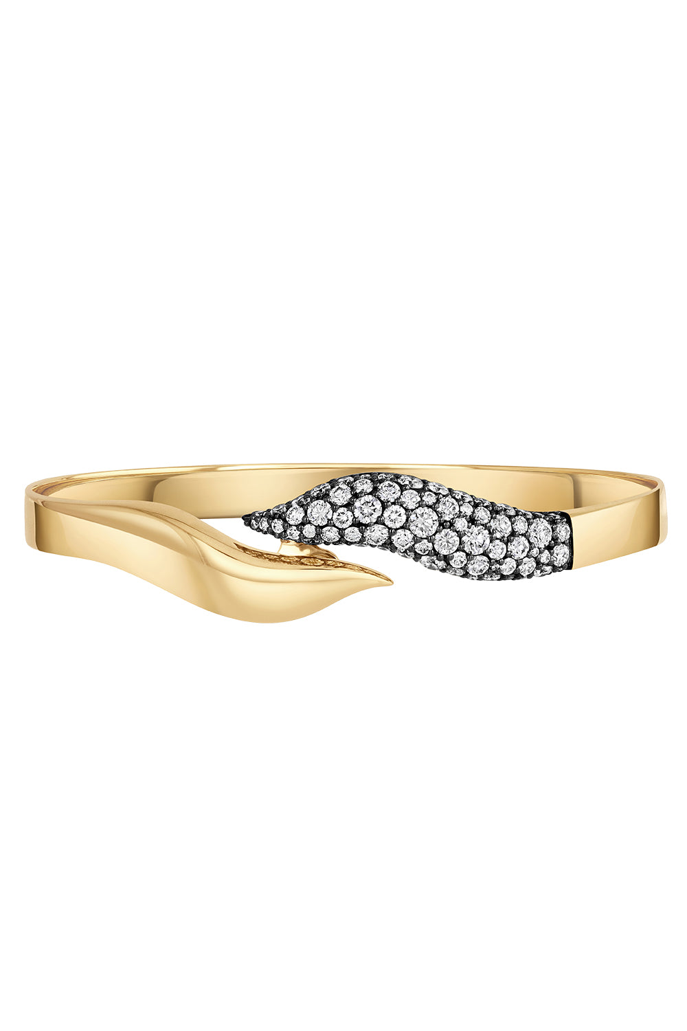  Diamond Dancer Pave Bracelet-YELLOW GOLD-6-JEWELRYFINE JEWELBRACELET O-PHILLIPS HOUSE 