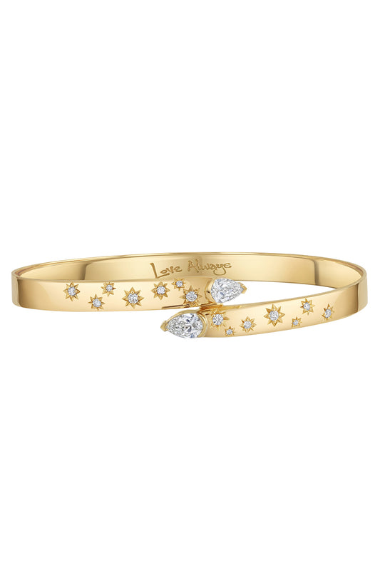 Diamond Toi Et Moi Love Always Scatter Bracelet-YELLOW GOLD-6-JEWELRYFINE JEWELBRACELET O-PHILLIPS HOUSE