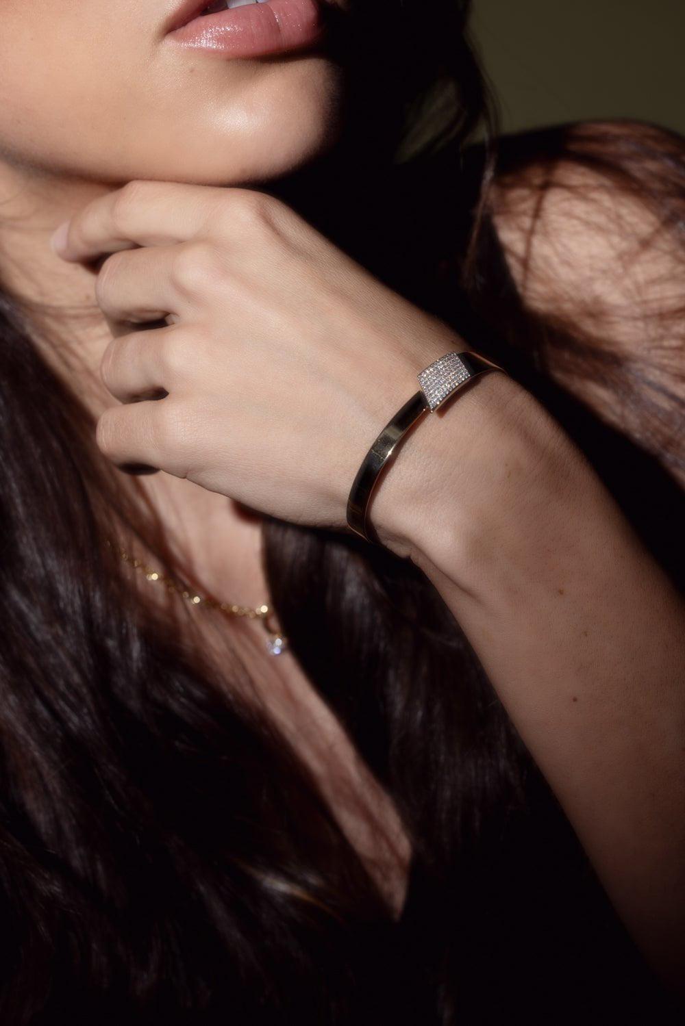 PHILLIPS HOUSE-Angled Love Always Bracelet-YELLOW GOLD