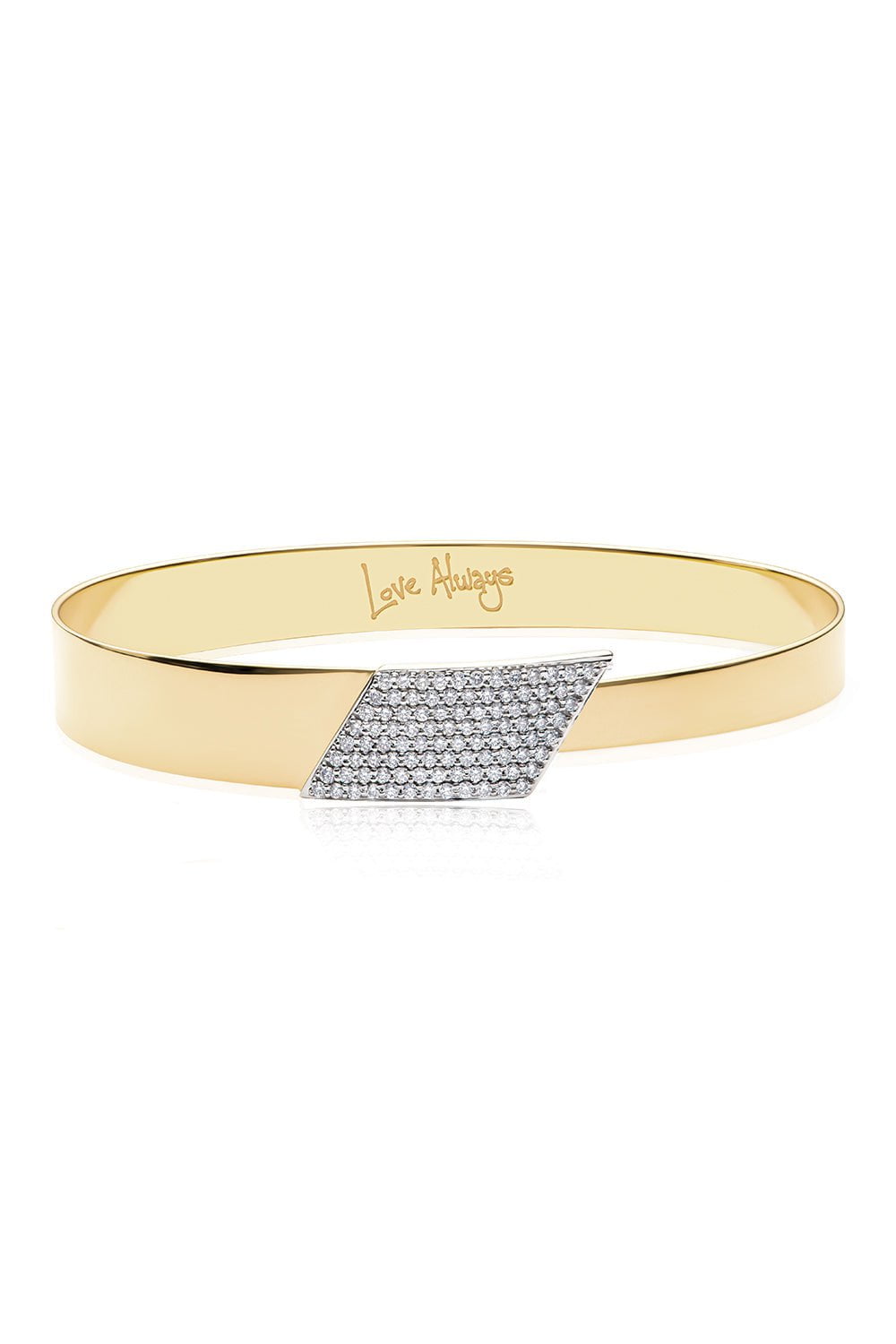PHILLIPS HOUSE-Angled Love Always Bracelet-YELLOW GOLD